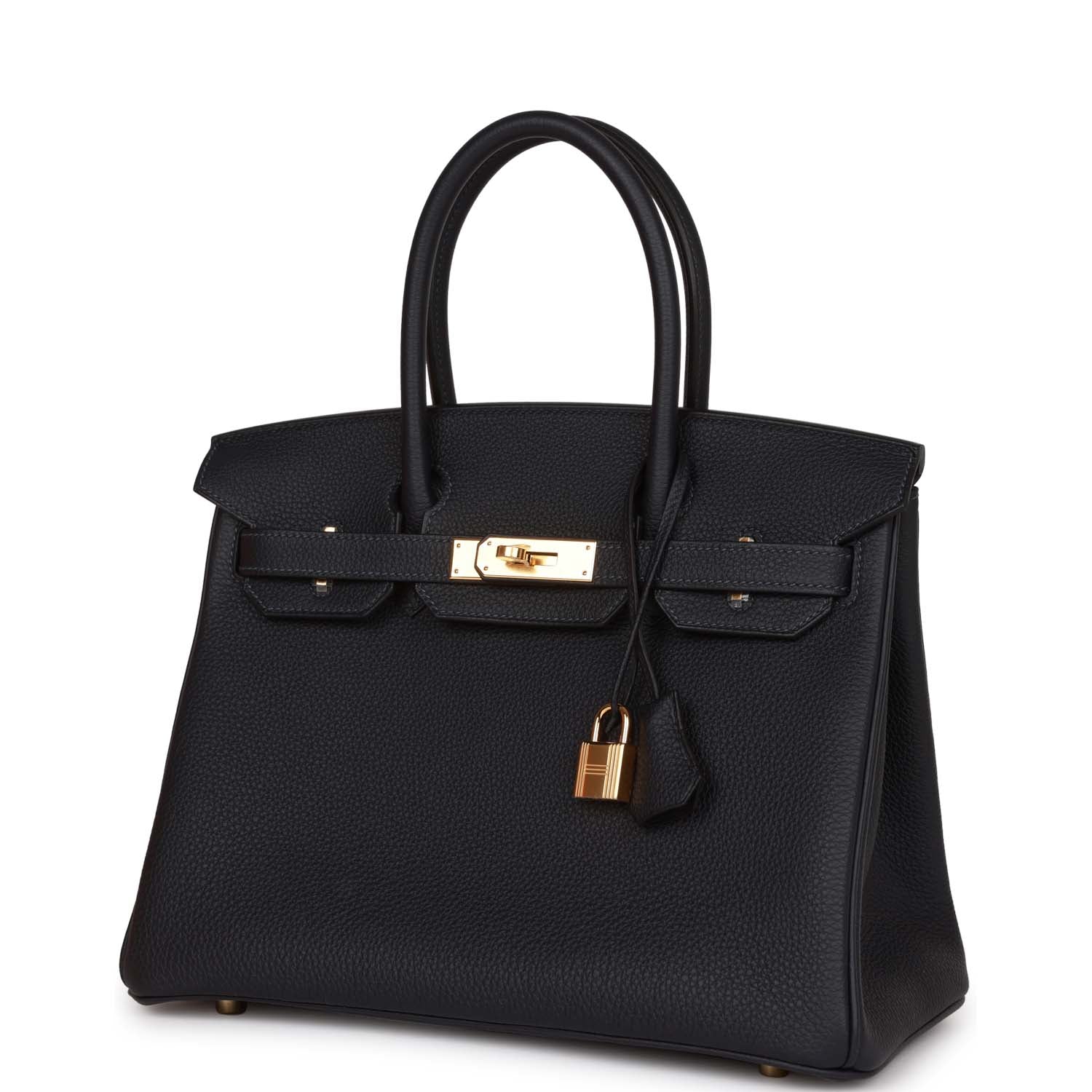 Hermes Birkin Caban Togo Hardware Handbag Gold Travel Bag