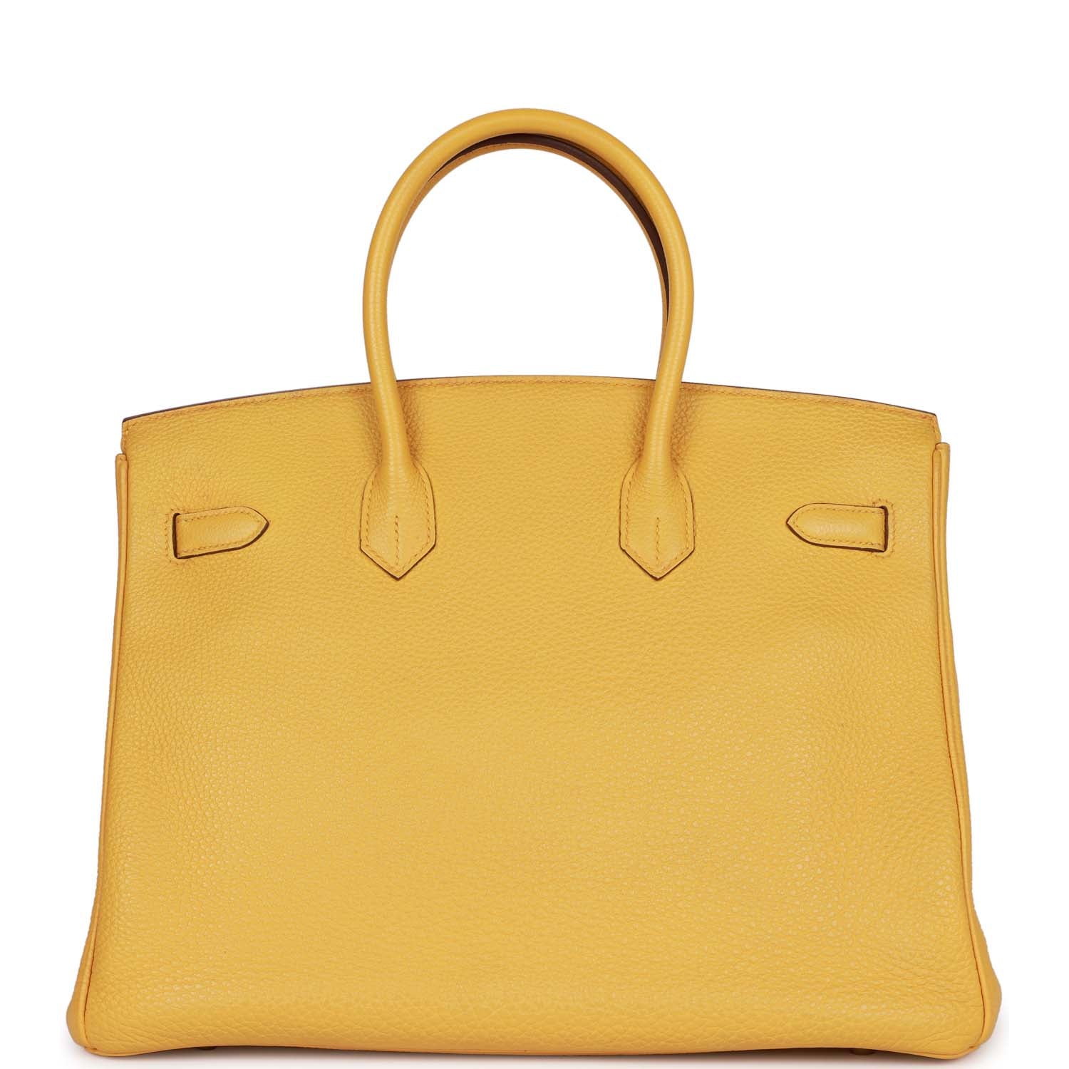 Hermes Birkin Soleil Togo Hardware Handbag Gold Travel Bag