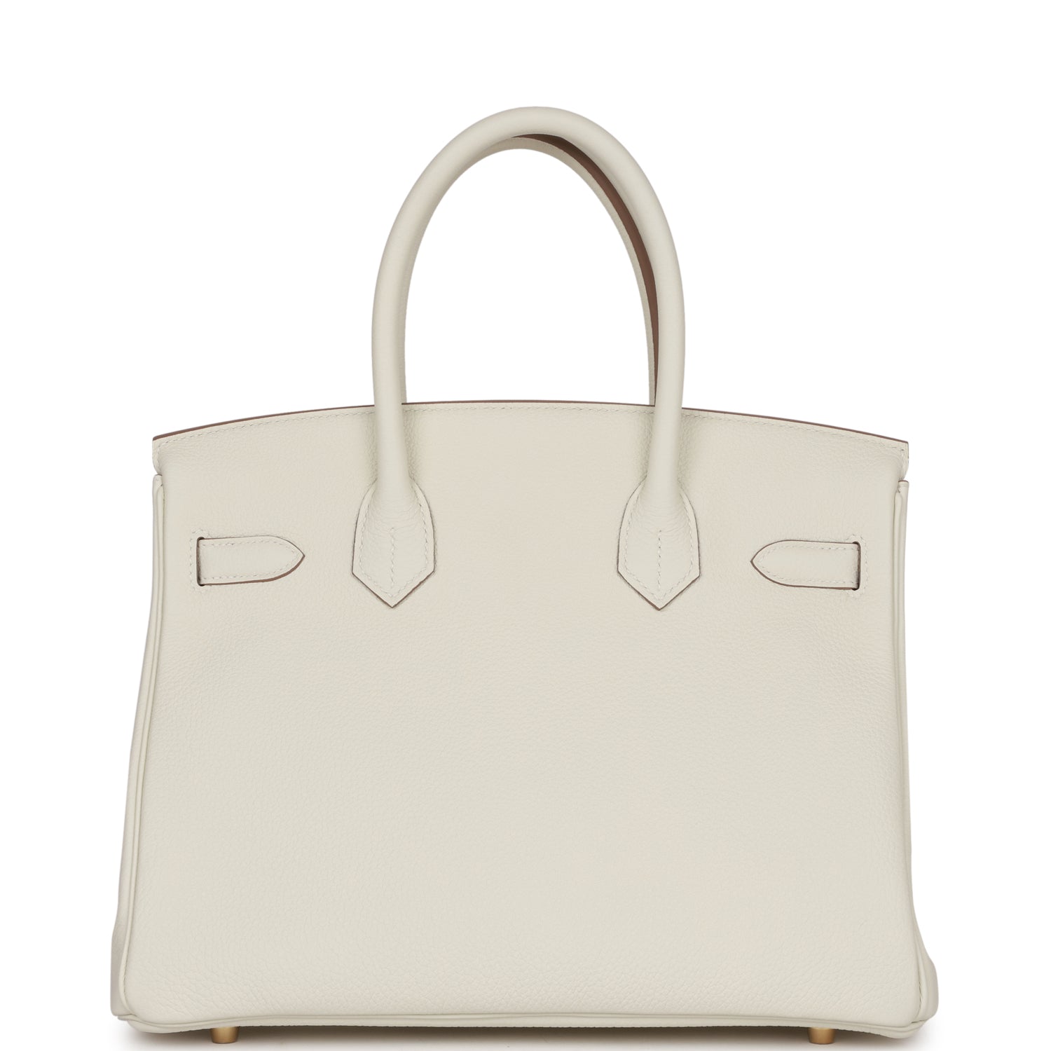 Hermes Birkin Mushroom Togo Hardware Handbag Gold Travel Bag
