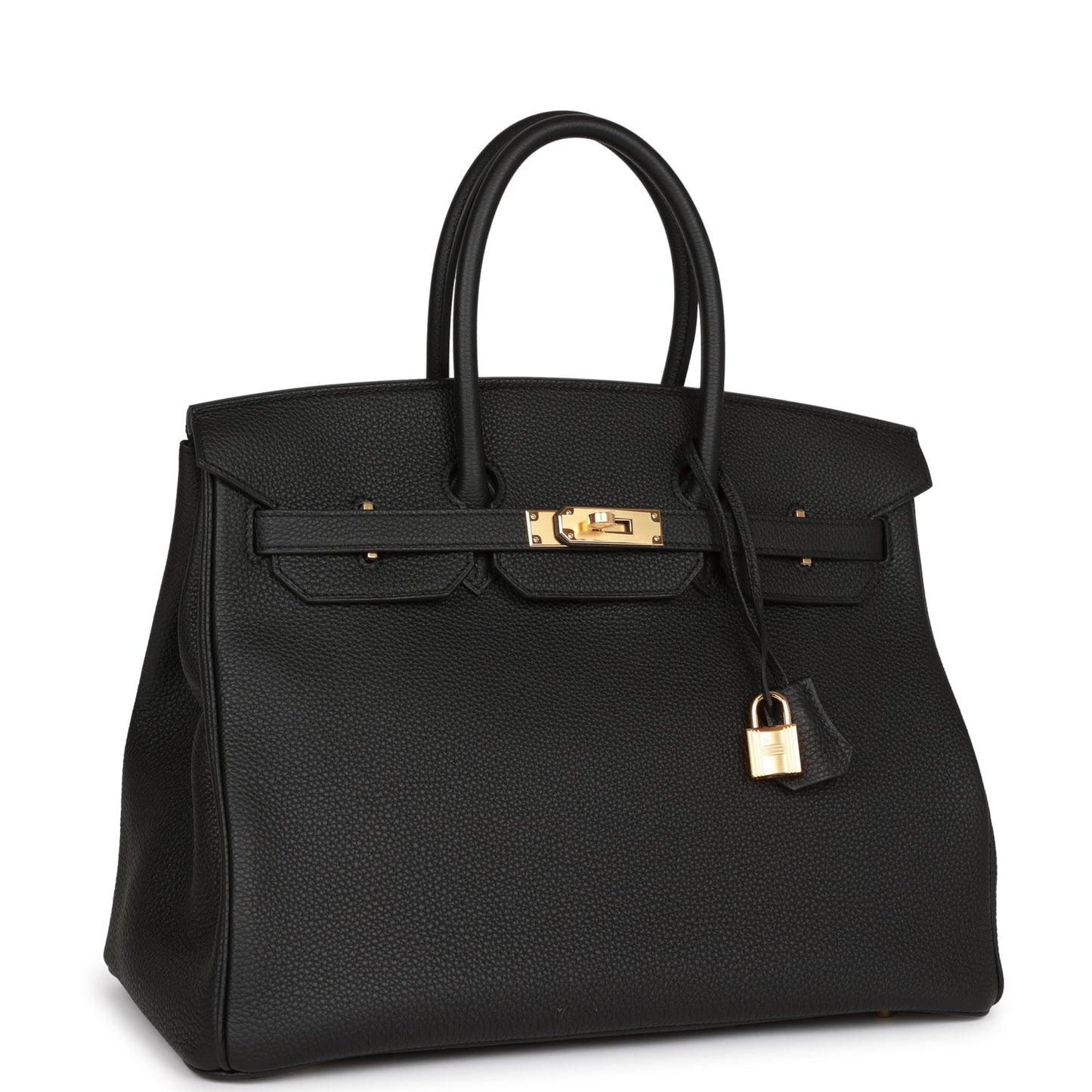 Hermes Birkin Togo Hardware Handbag Black Gold Travel Bag Hardware 21