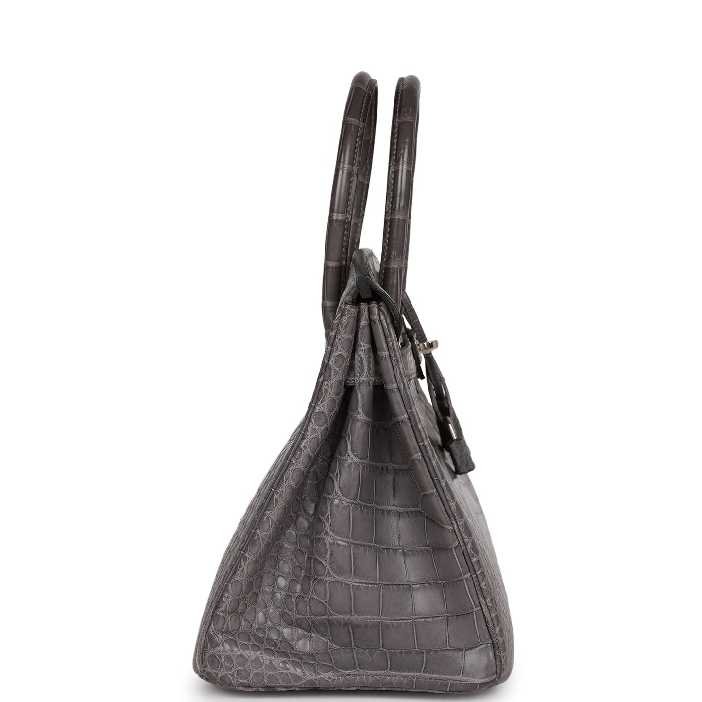 Hermes Top Quality Luxury Birkin Gris Paris Matte Travel Bag