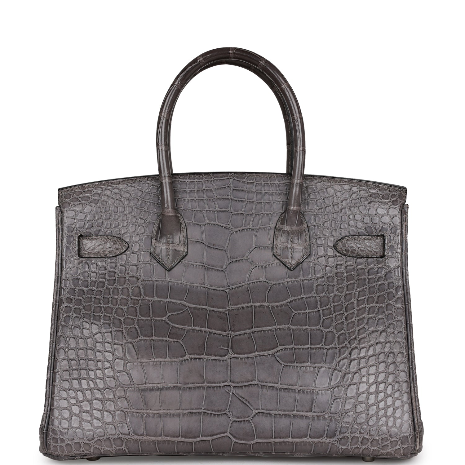 Hermes Top Quality Luxury Birkin Gris Paris Matte Travel Bag