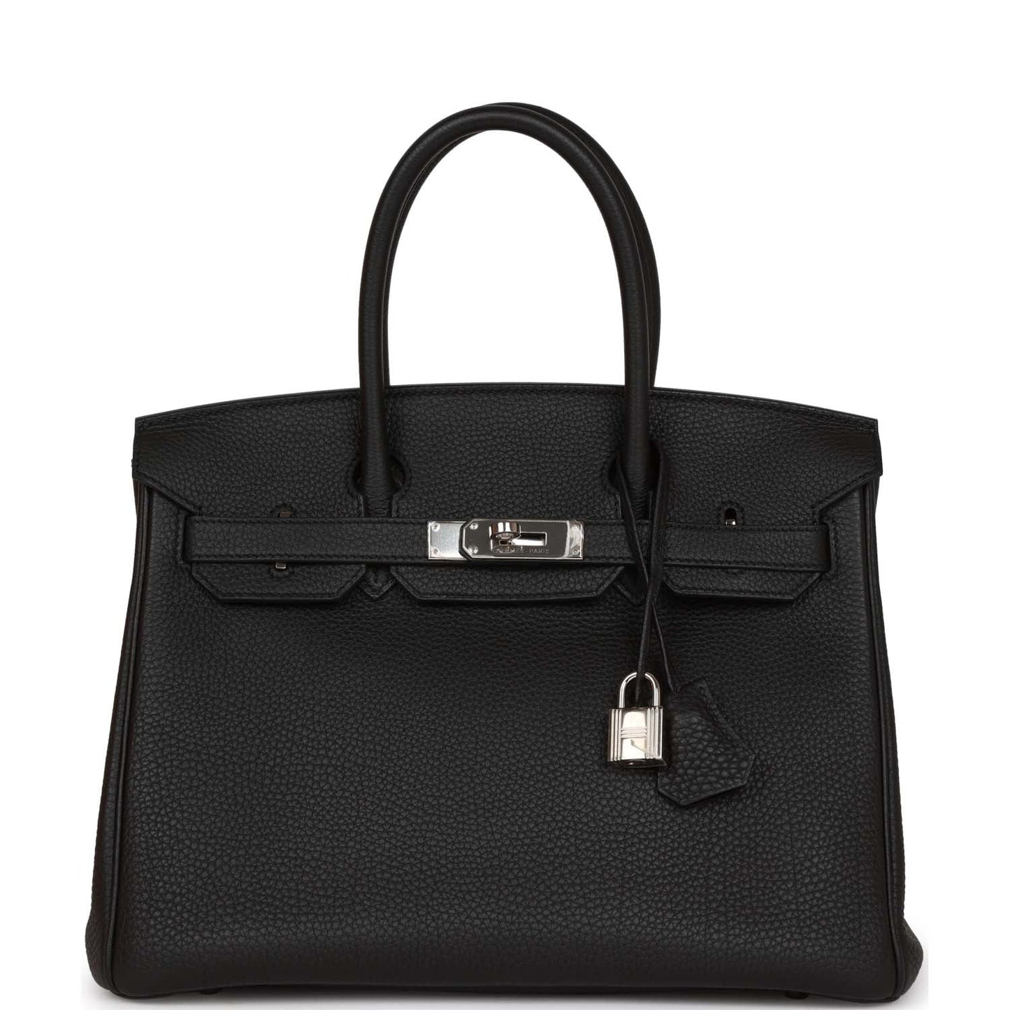 Hermes Birkin Togo Palladium Hardware Handbag Black Travel Bag Palladium Hardware 2