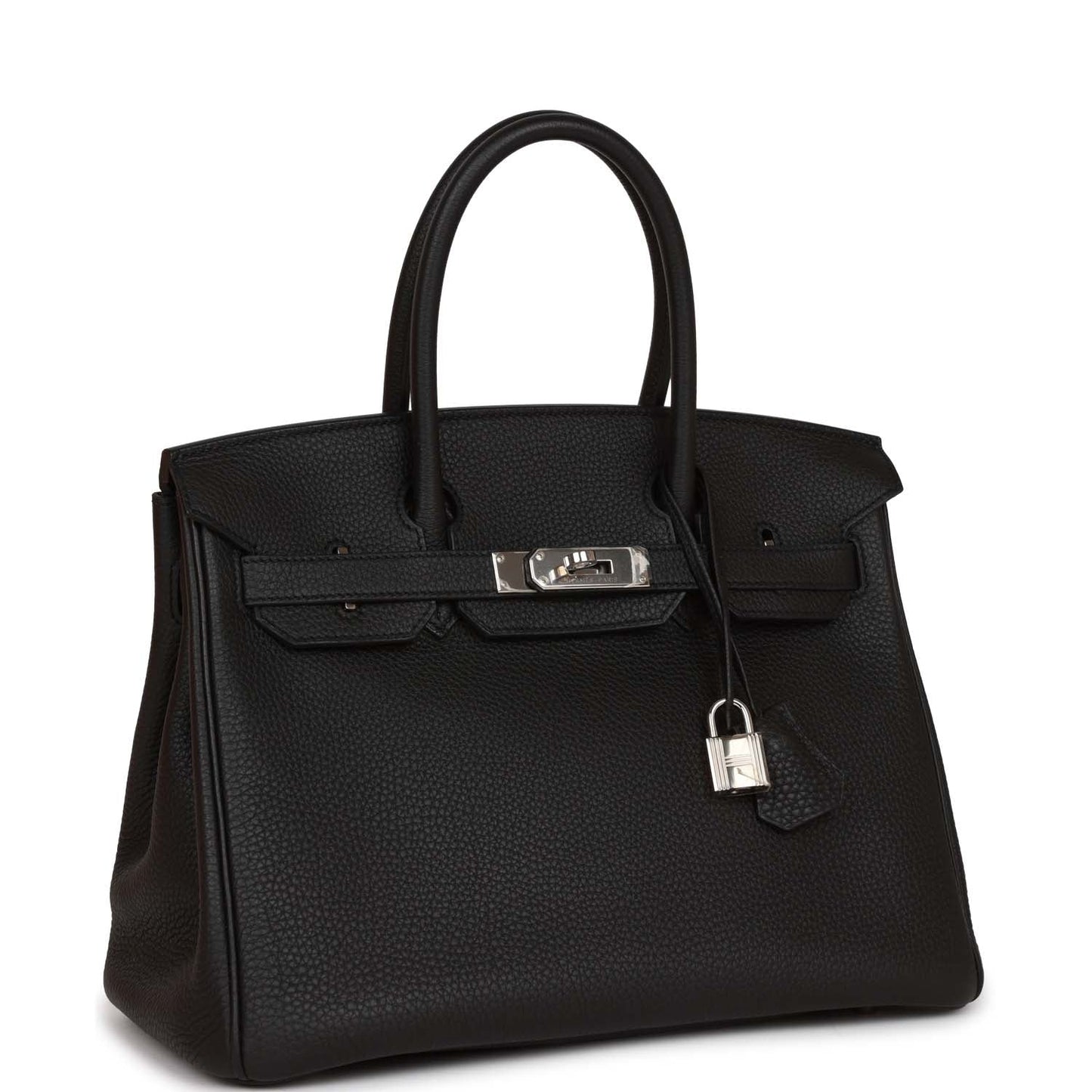 Hermes Birkin Togo Palladium Hardware Handbag Black Travel Bag Palladium Hardware 2