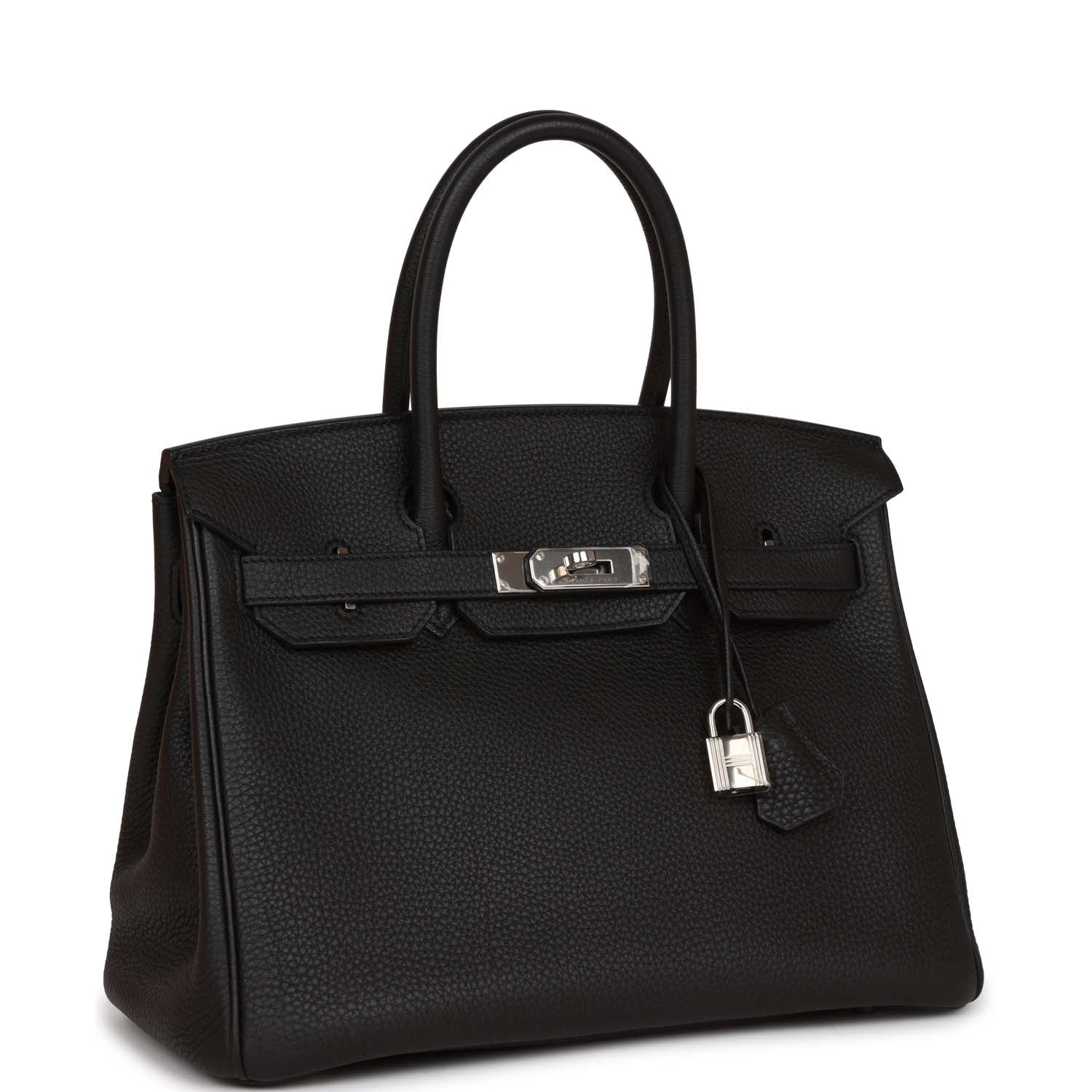 Hermes Birkin Togo Palladium Hardware Handbag Black Travel Bag Palladium Hardware 2