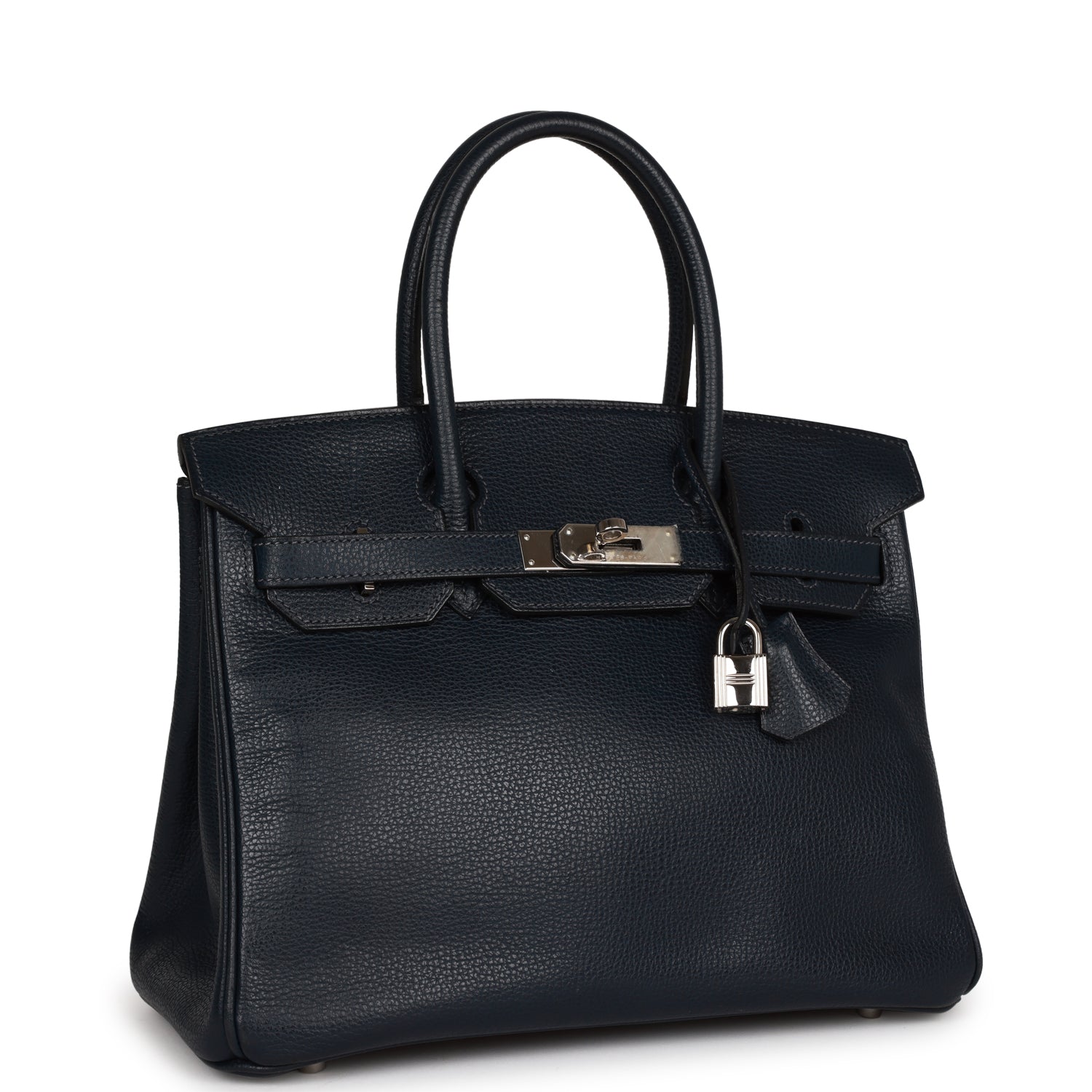 Hermes Top Quality Luxury Birkin Bleu Indigo Vache Travel Bag