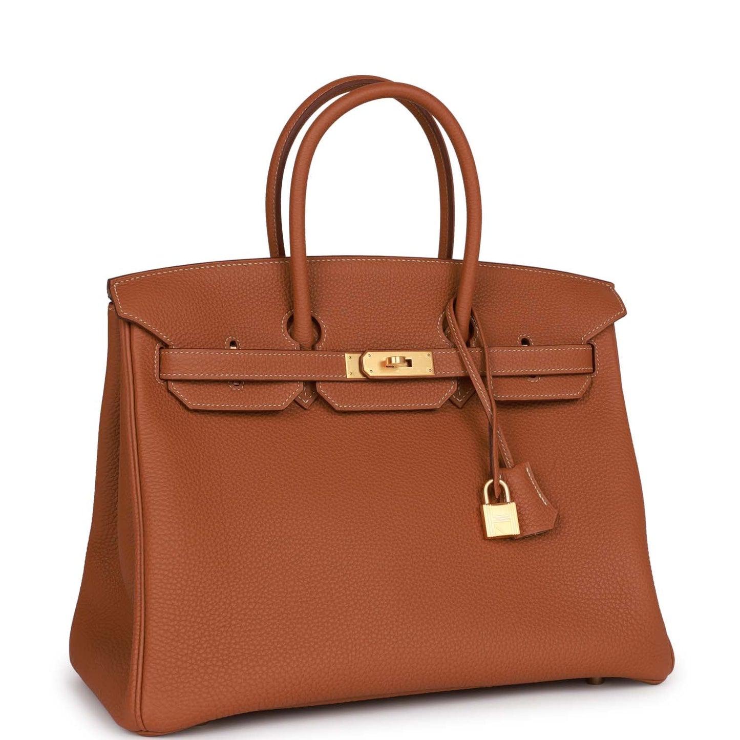 Hermes Special Order Hss Birkin Togo Verso Brushed Gold Travel Bag