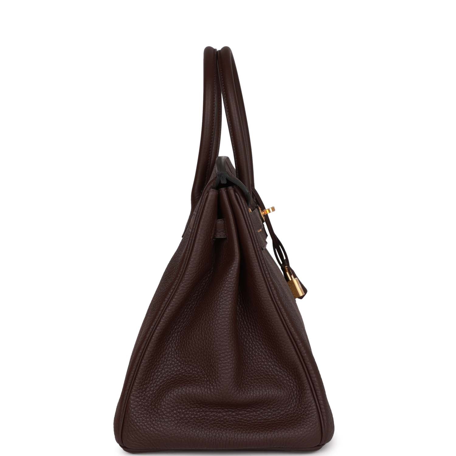 Hermes Birkin Rouge Sellier Clemence Hardware Handbag Gold Travel Bag