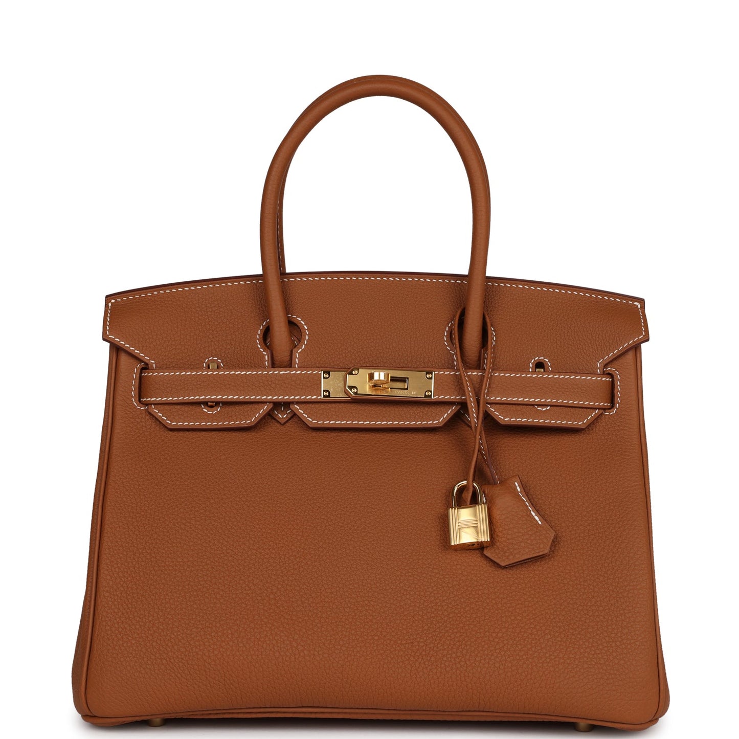 Hermes Birkin Togo Hardware Handbag Gold Travel Bag