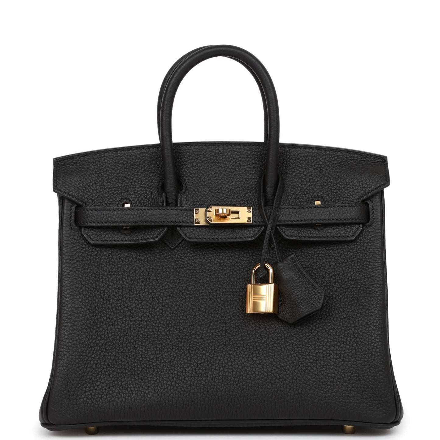 Hermes Birkin Togo Hardware Handbag Black Gold Travel Bag Palladium Hardware 16