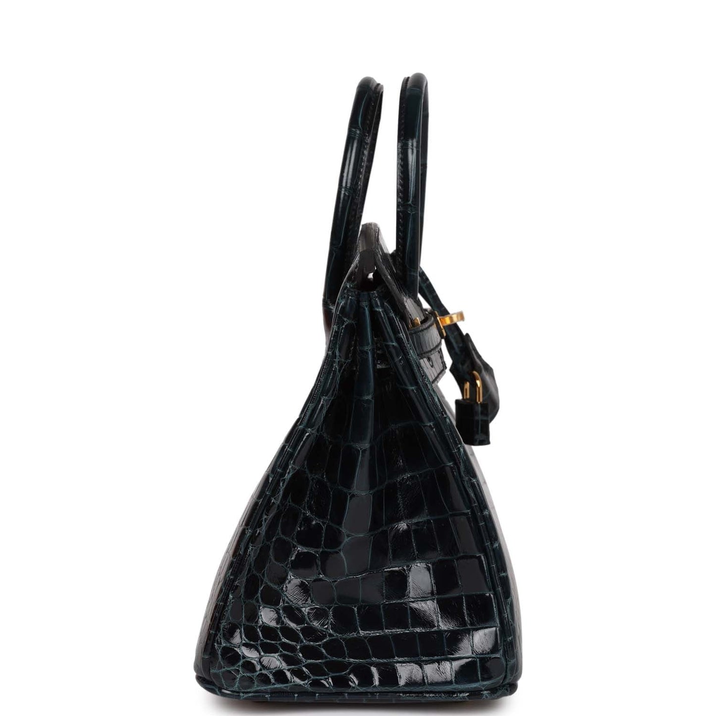 Hermes Birkin Vert Rousseau Shiny Niloticus Crocodile Hardware Gold Travel Bag Payment 2