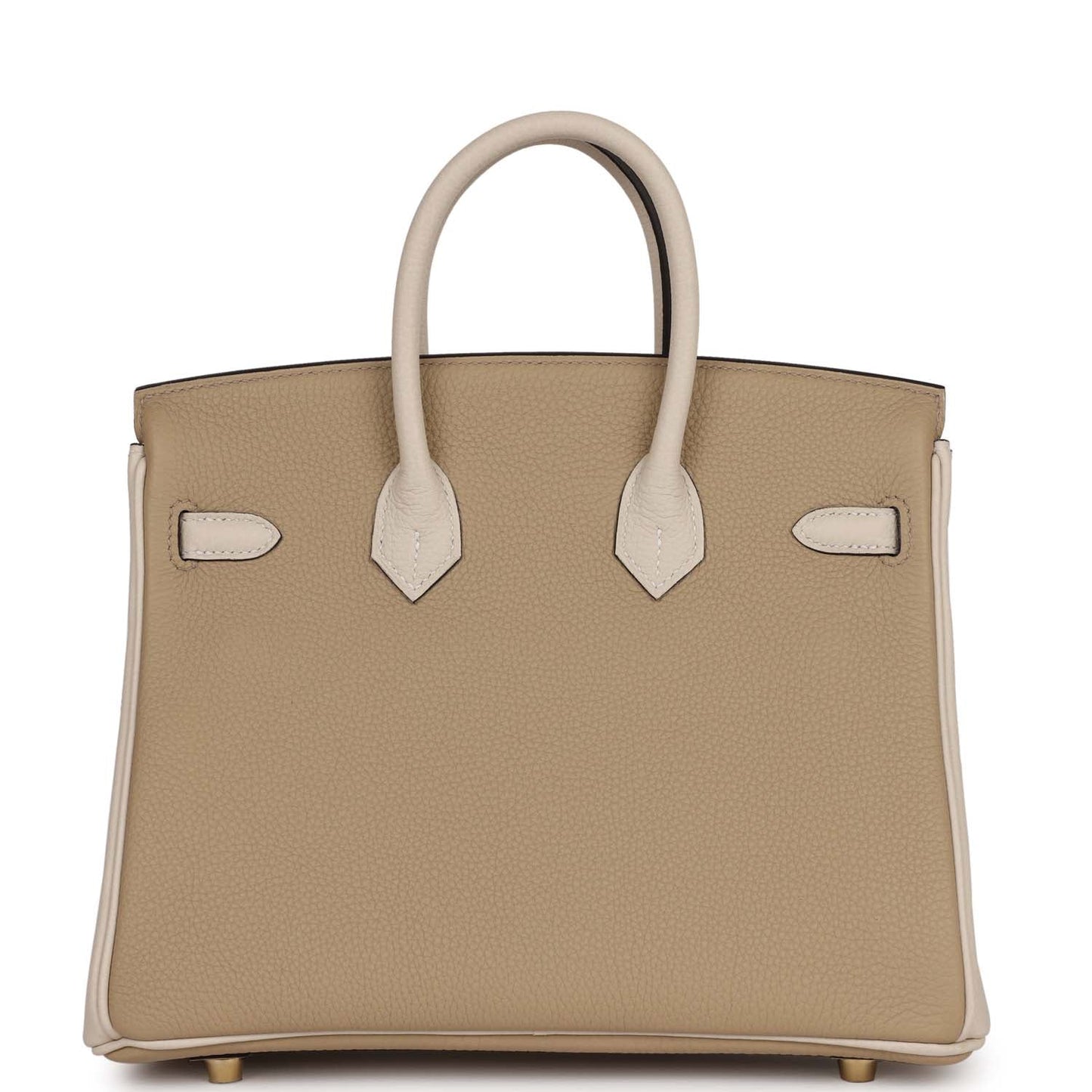 Hermes Special Order Hss Birkin Trench And Beton Togo Gold Travel Bag