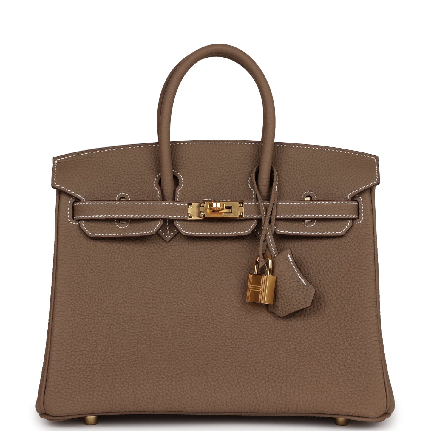 Hermes Birkin Etoupe Togo Hardware Handbag Gold Travel Bag Gold Hardware 5