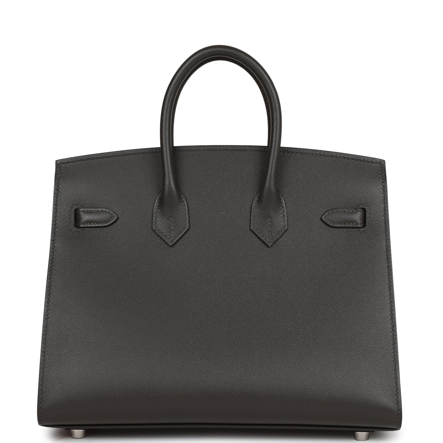 Hermes Birkin Sellier Gris Meyer Madame Palladium Hardware Handbag Travel Bag