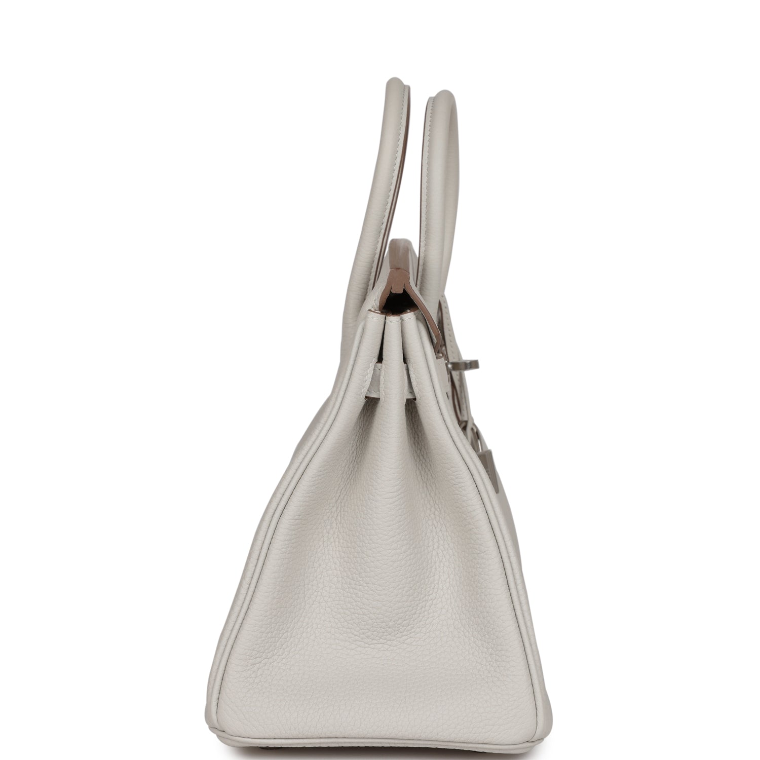 Hermes Birkin Gris Pale Togo Palladium Hardware Handbag Travel Bag