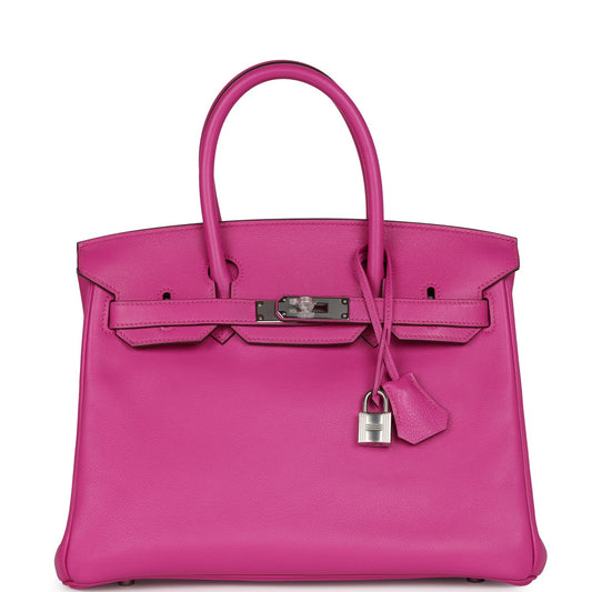 Hermes Birkin Magnolia Verso Novillo Palladium Hardware Handbag Travel Bag