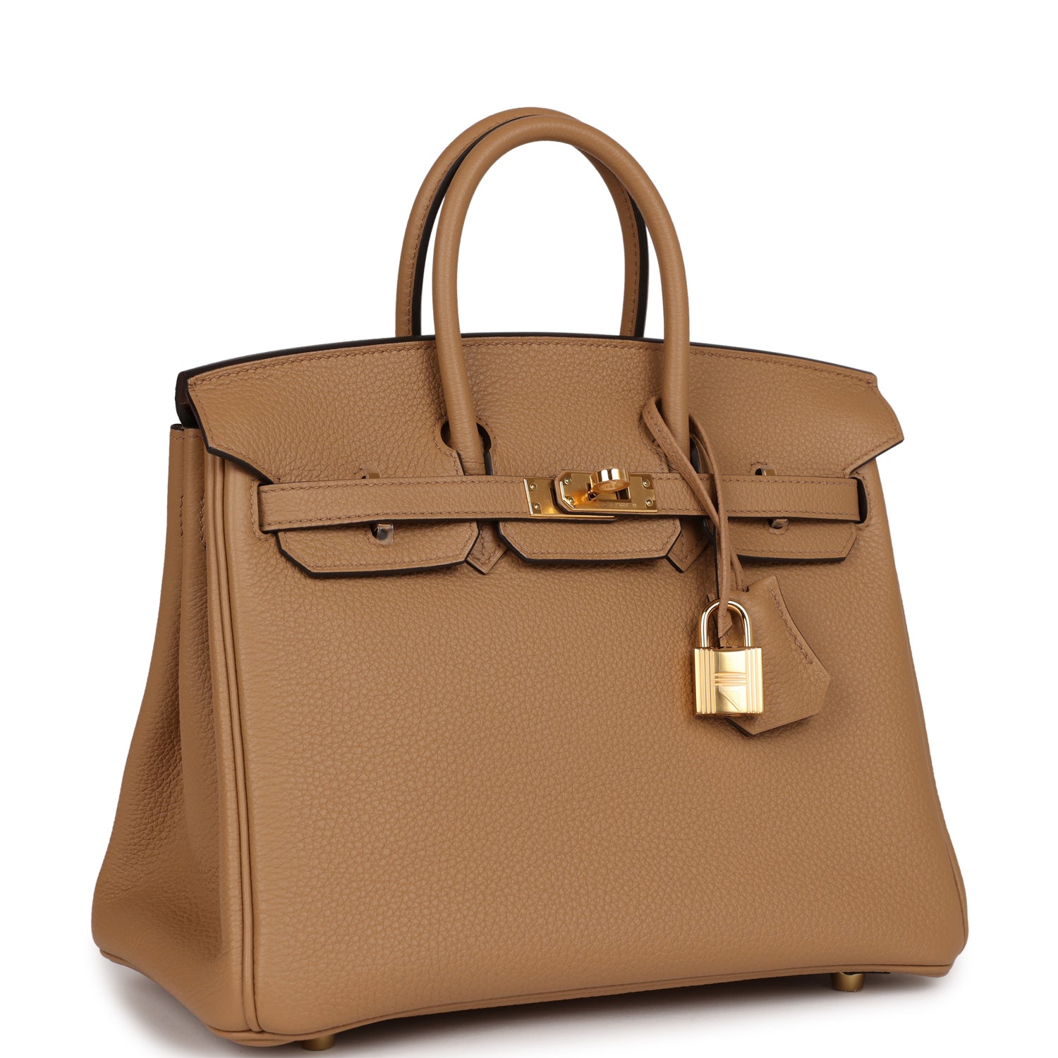 Hermes Birkin Chai Togo Hardware Handbag Gold Travel Bag