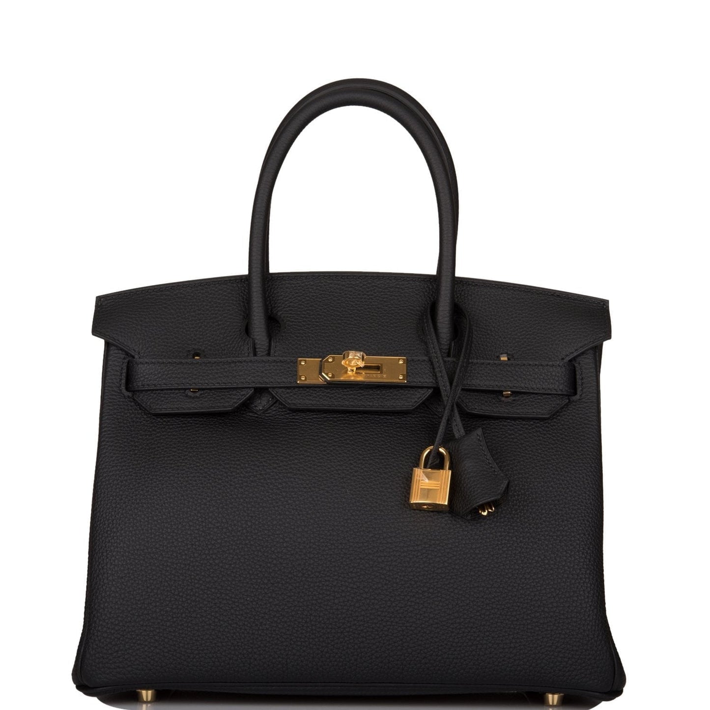 Hermes Birkin Togo Hardware Handbag Black Gold Travel Bag Hardware 1 2
