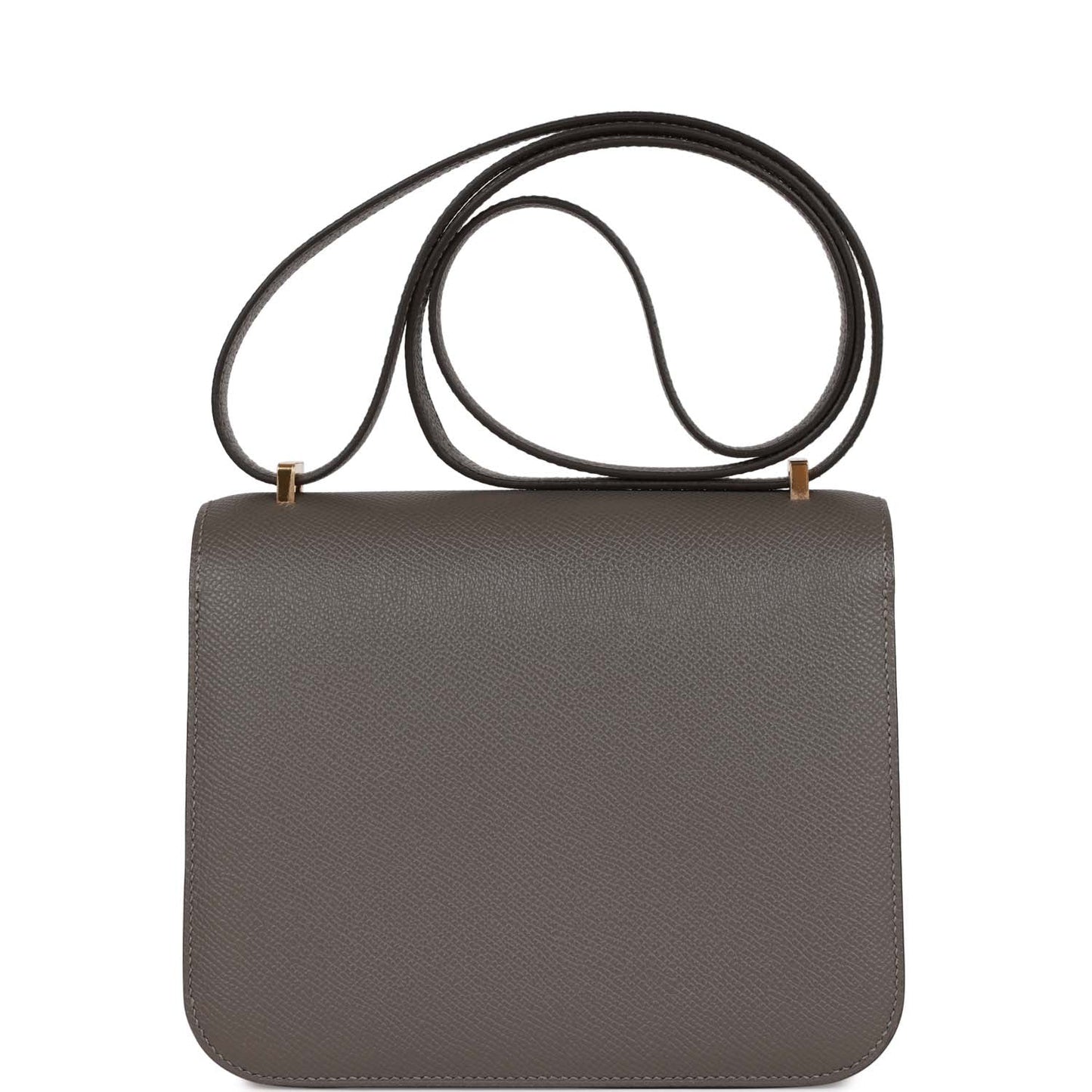 Hermes Constance Gris Meyer Epsom Hardware Handbag Gold Travel Bag