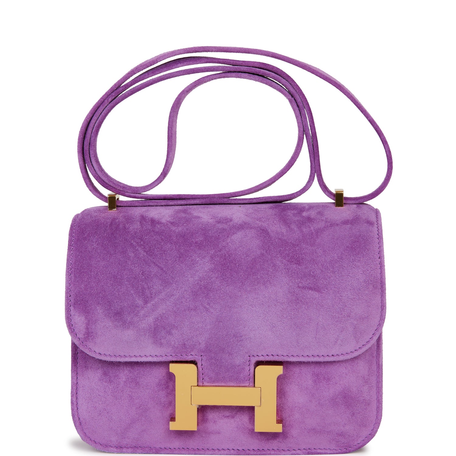 Hermes Constance Violet Doblis Hardware Handbag Gold Travel Bag Hardware 1