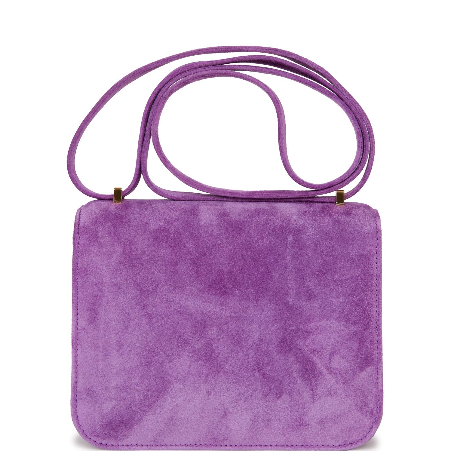 Hermes Constance Violet Doblis Hardware Handbag Gold Travel Bag 4
