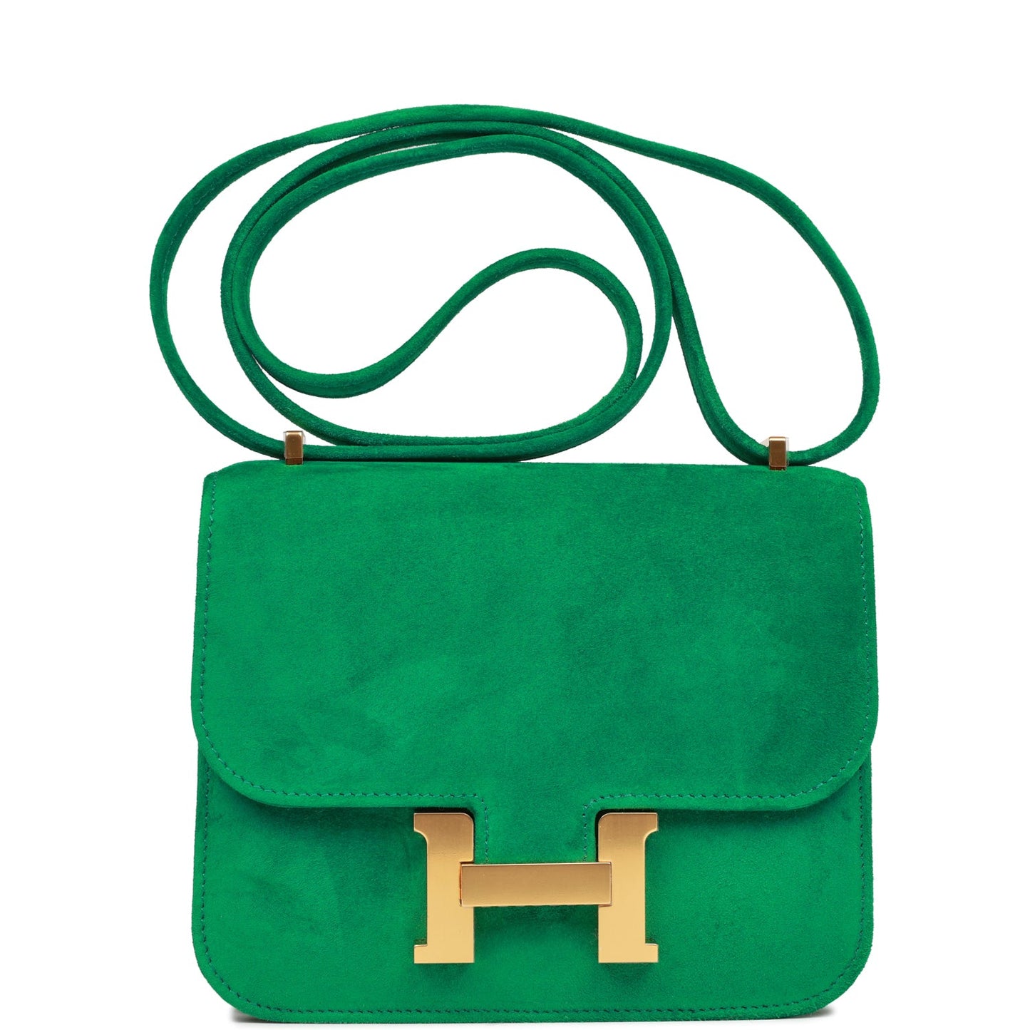 Hermes Constance Cactus Doblis Hardware Handbag Gold Travel Bag