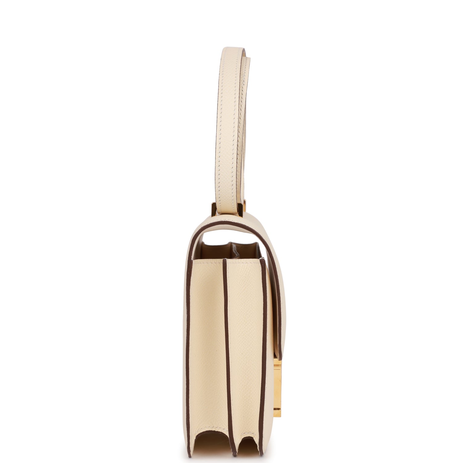 Hermes Constance Nata Epsom Hardware Handbag Gold Travel Bag