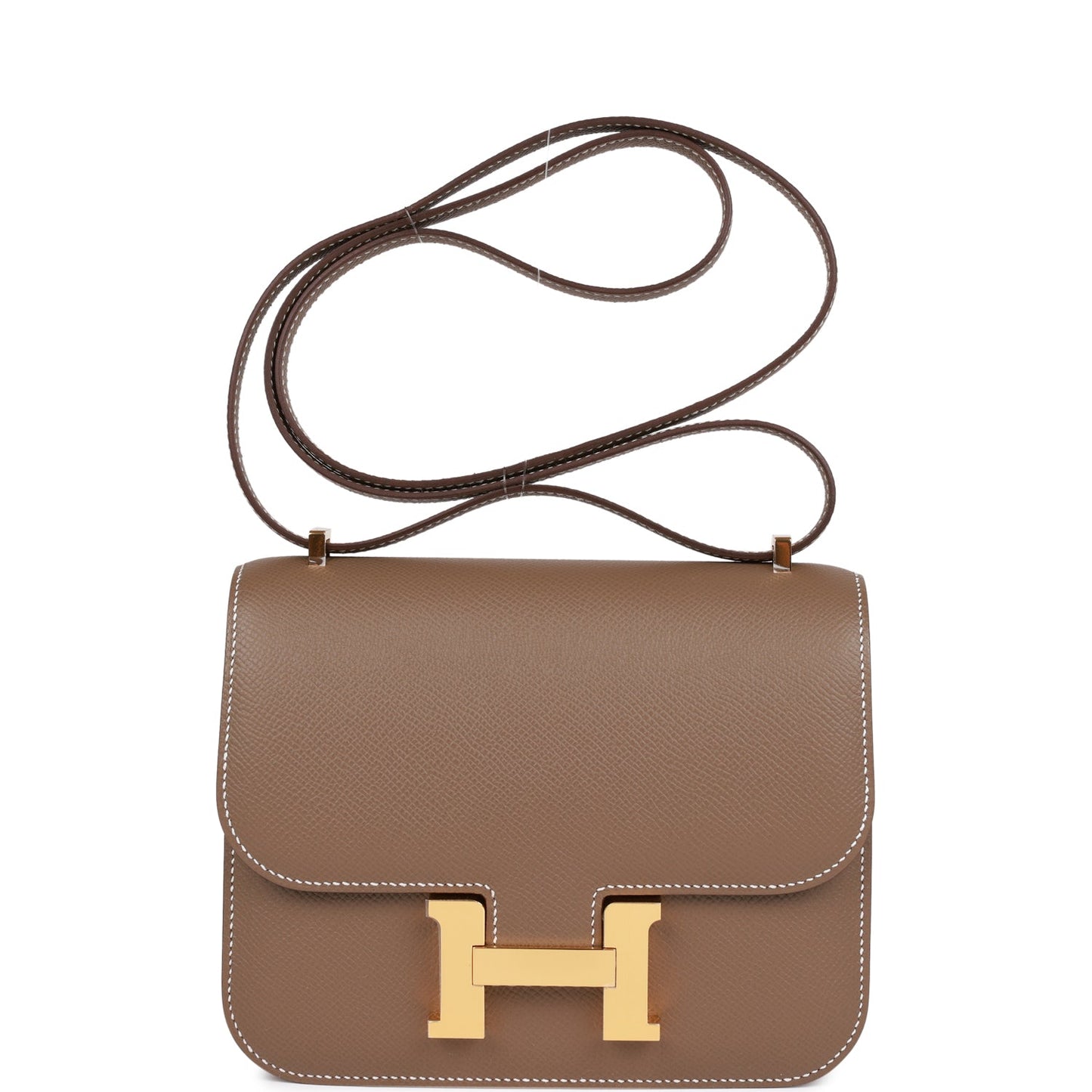 Hermes Constance Etoupe Epsom Hardware Handbag Gold Travel Bag 3