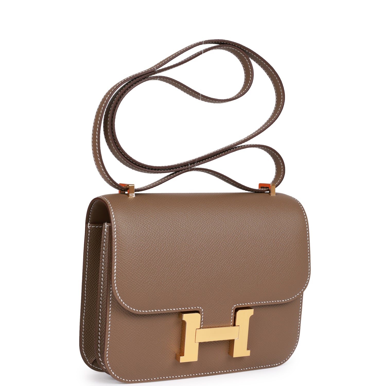 Hermes Constance Etoupe Epsom Hardware Handbag Gold Travel Bag 3