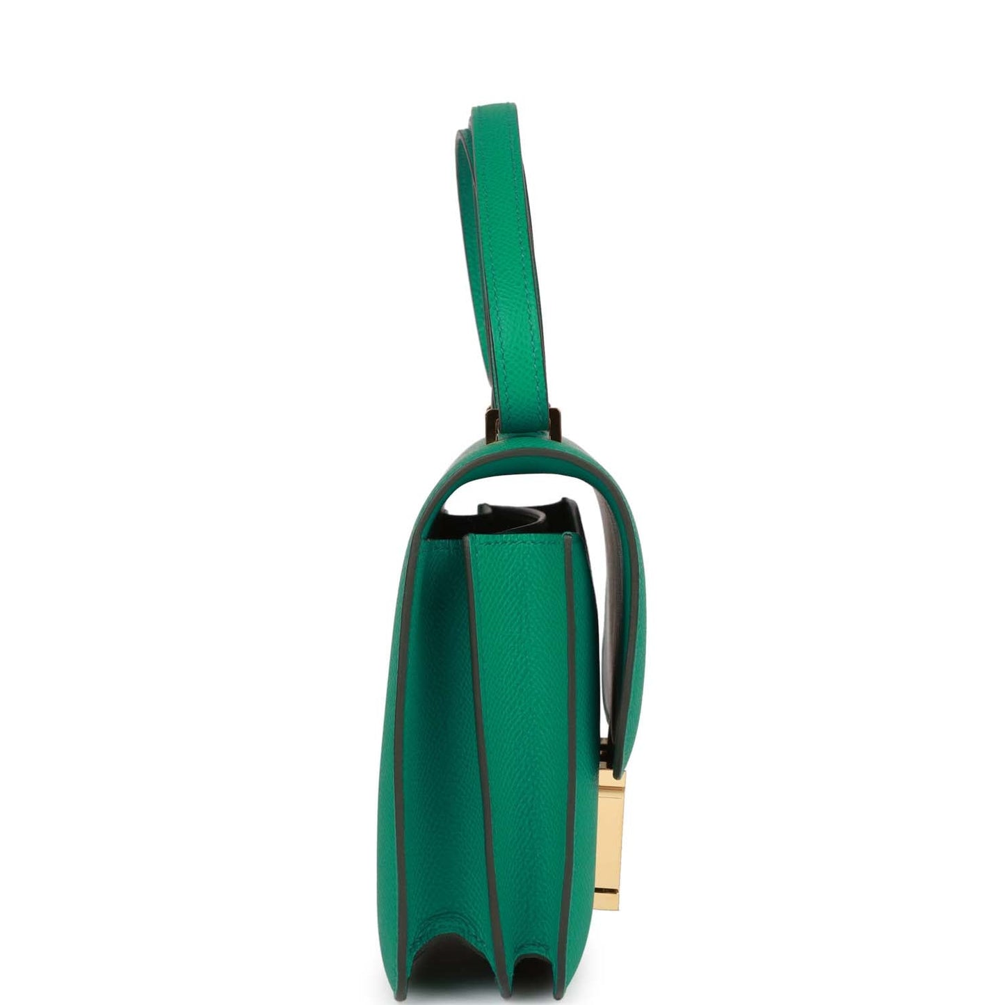 Hermes Constance Vert Jade Epsom Hardware Handbag Gold Travel Bag Hardware 1