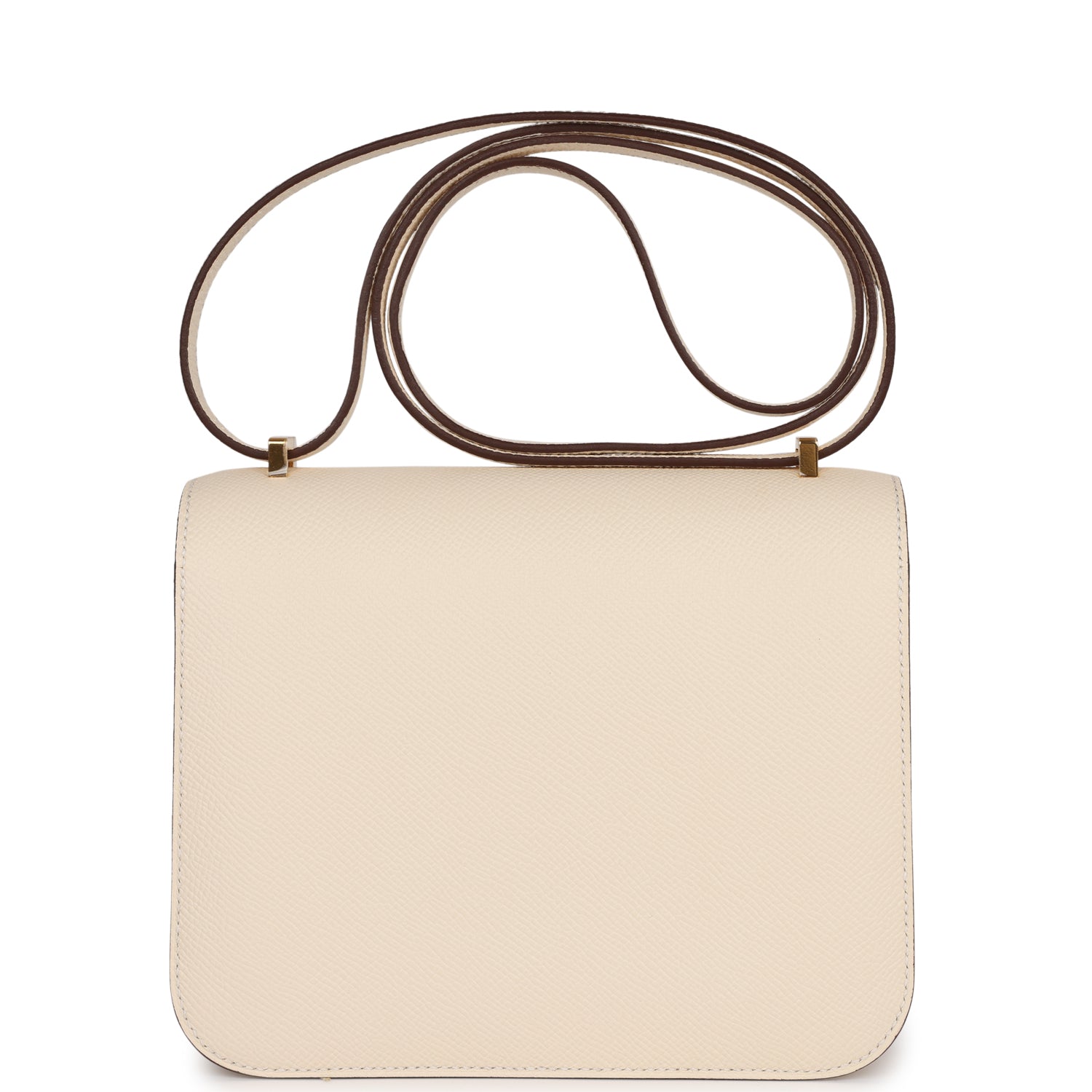 Hermes Constance Nata Epsom Hardware Crossbody Bag Gold
