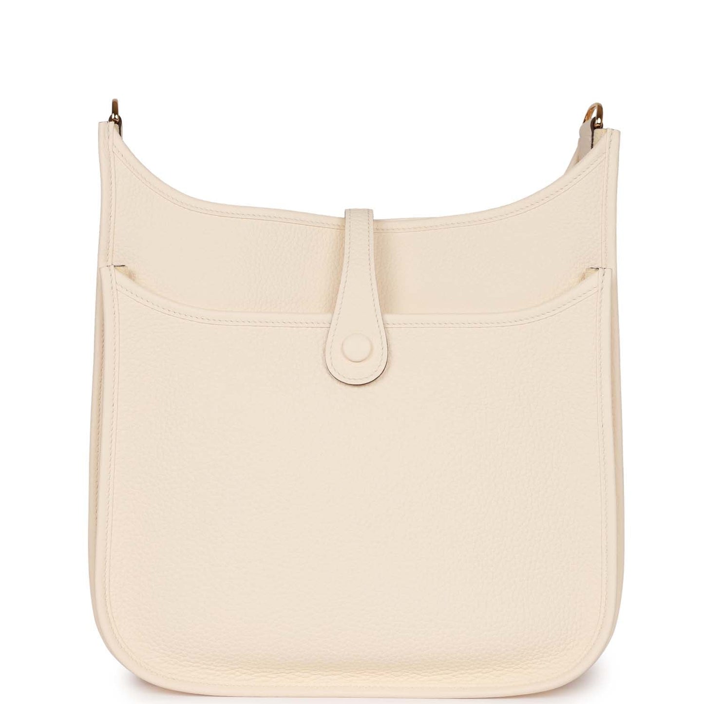 Hermes Luxury Evelyne Iii Pm Nata Clemence Hardware Gold Travel Bag