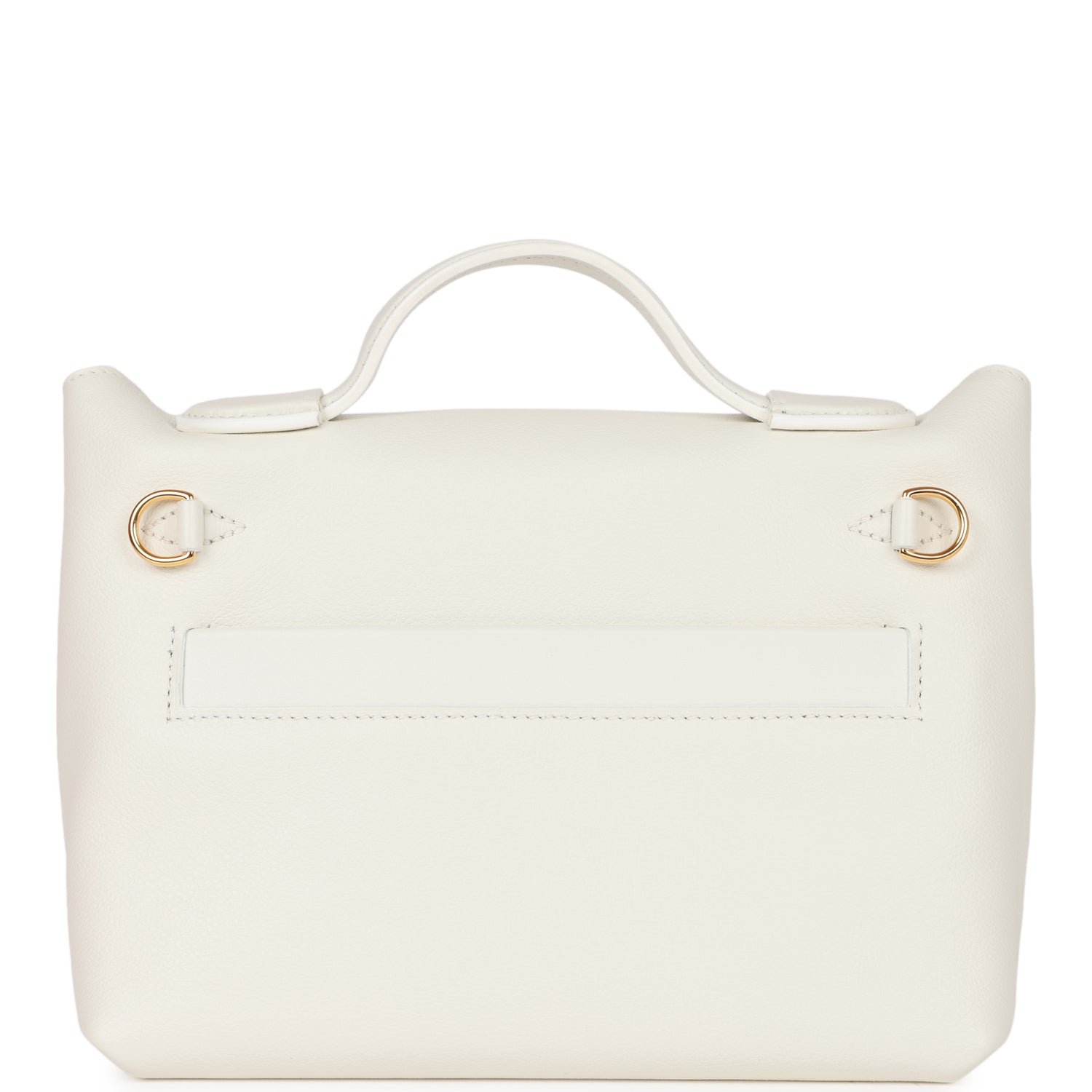 Hermes Luxury Bag Evercolor And Swift Hardware White Gold Travel Bag