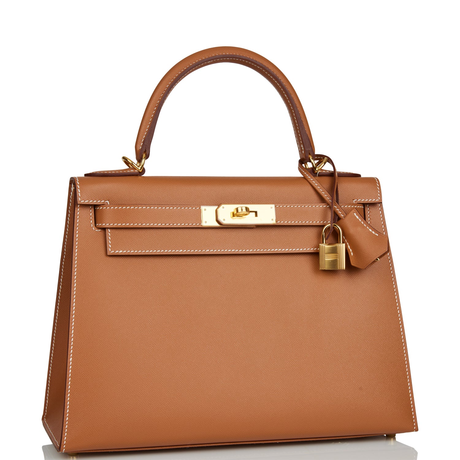 Hermes Kelly Sellier Madame Hardware Handbag Gold Travel Bag