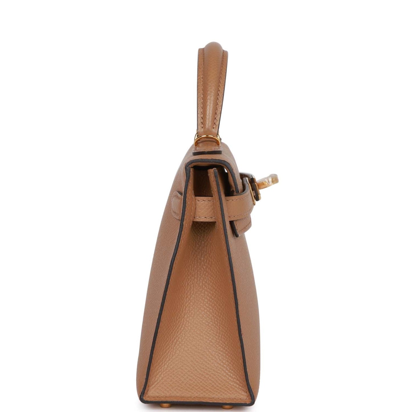 Hermes Kelly Sellier Chai Epsom Hardware For Handbag Gold Travel Bag
