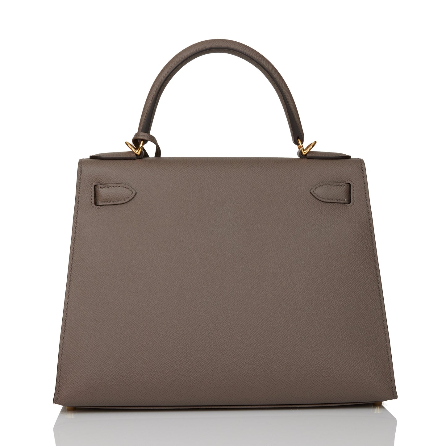 Hermes Kelly Sellier Etain Epsom Hardware Handbag Gold Travel Bag