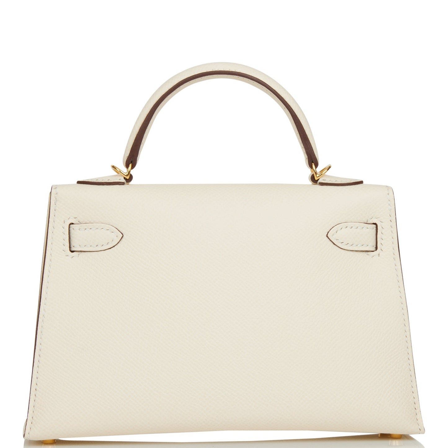 Hermes Kelly Sellier Nata Epsom Hardware Handbag Gold Travel Bag Gold Hardware