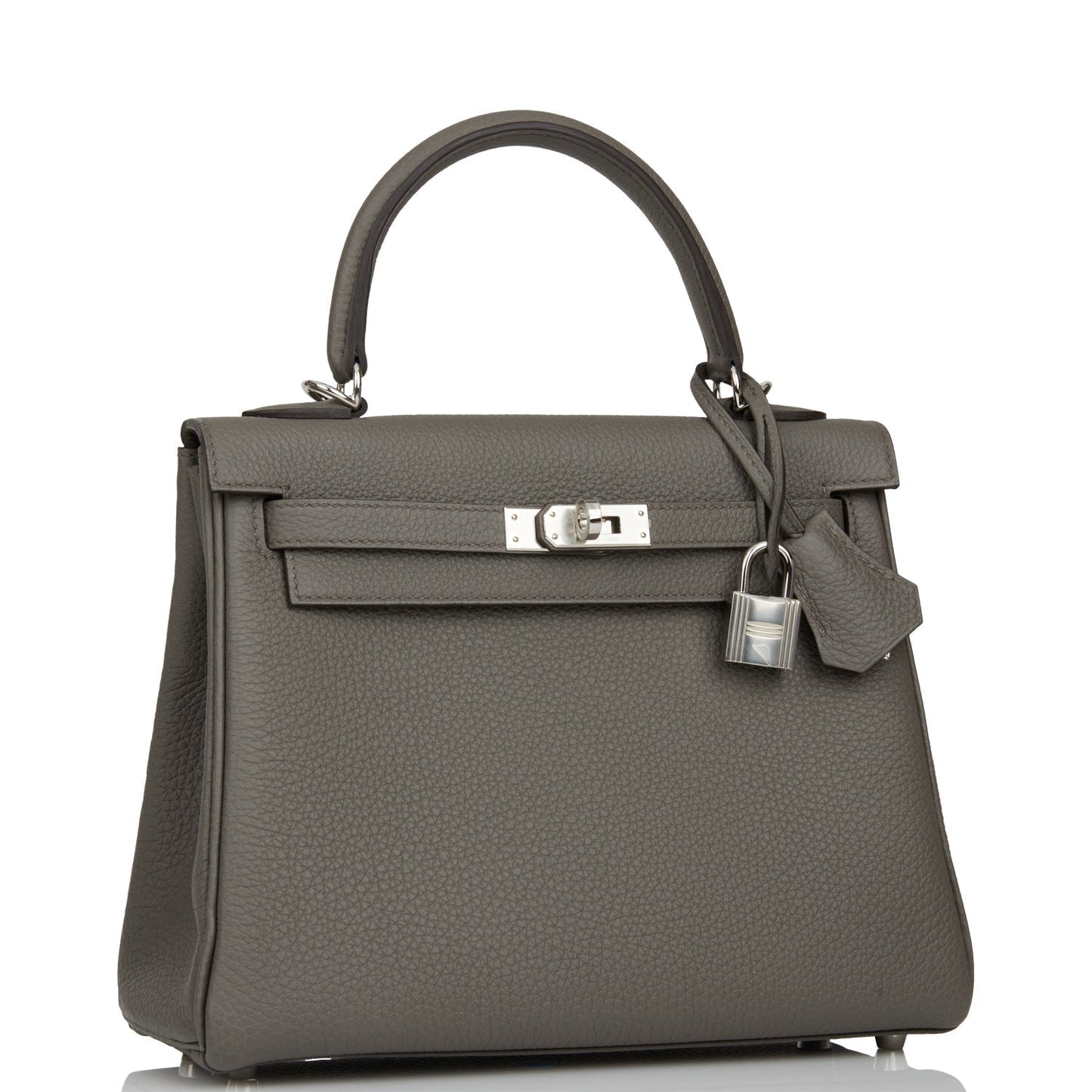 Hermes Kelly Retourne Etain Togo Palladium Hardware Handbag Travel Bag Payment 2