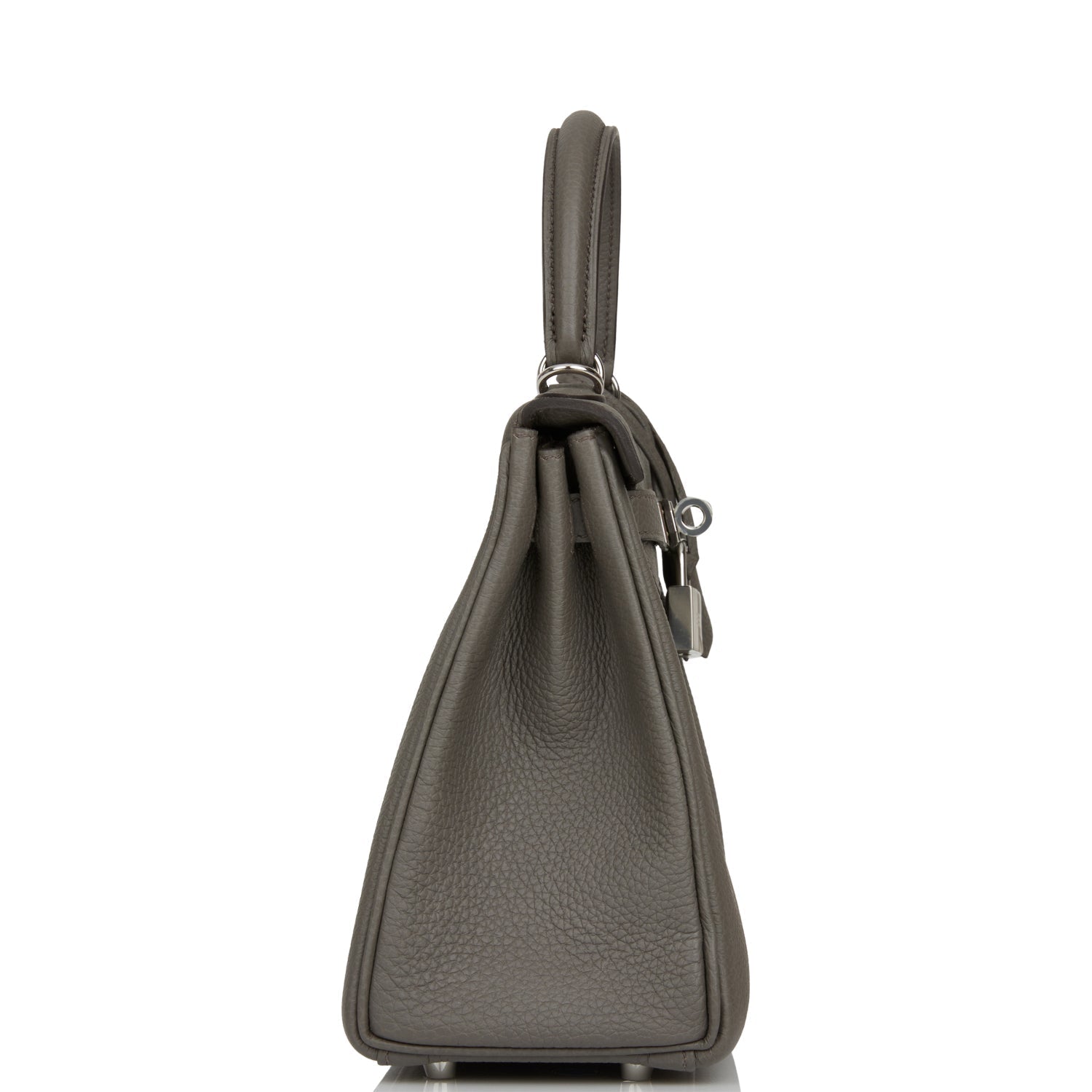 Hermes Kelly Retourne Etain Togo Palladium Hardware Handbag Travel Bag Payment 1