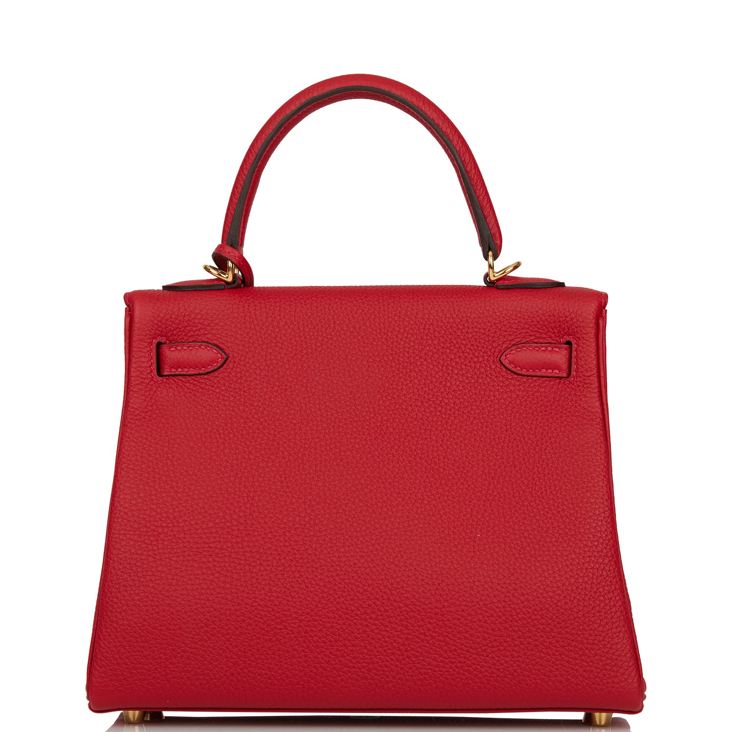 Hermes Kelly Retourne Rouge Cas Ue Togo Hardware Gold Travel Bag Hardware 3