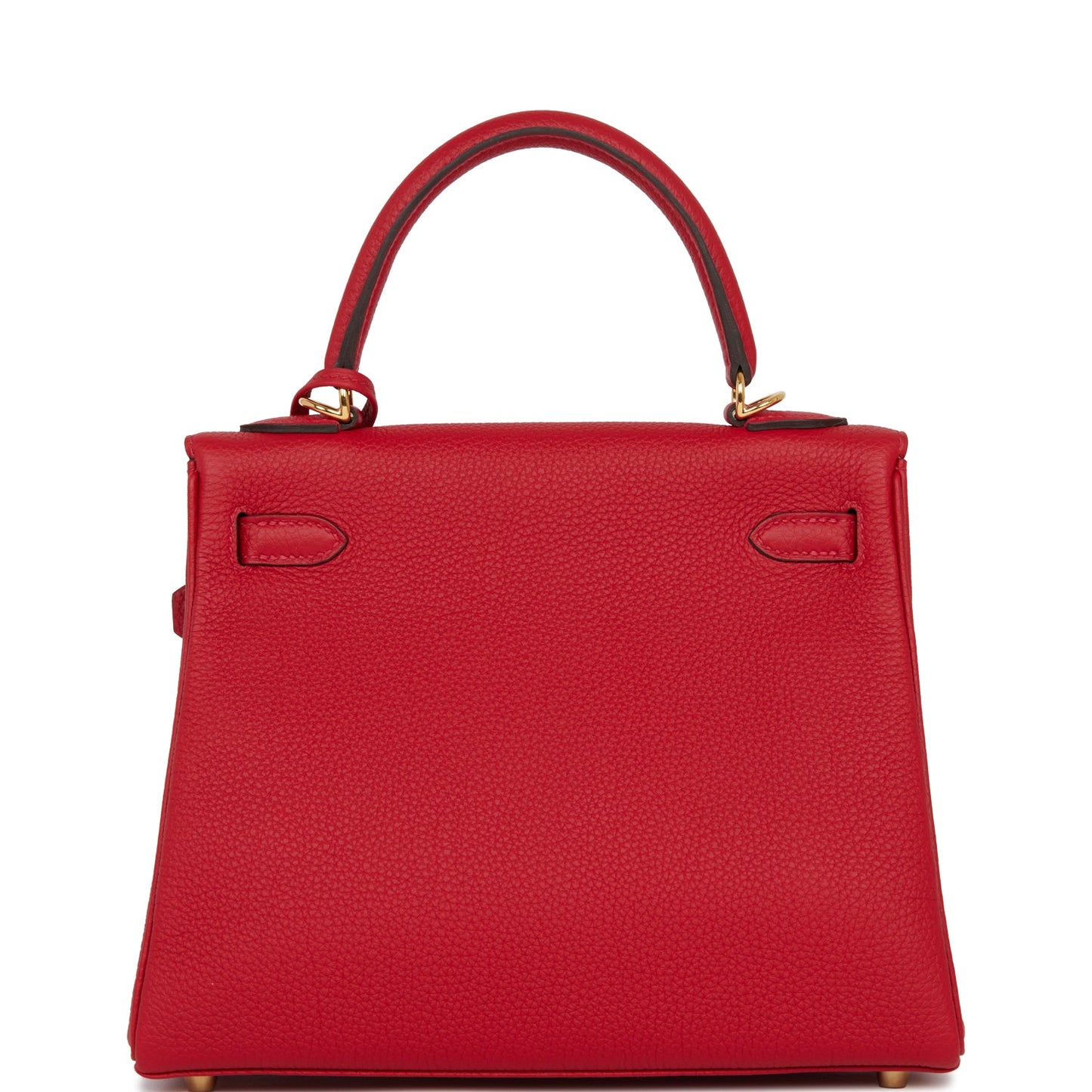Hermes Kelly Retourne Rouge Cas Ue Togo Hardware Gold Travel Bag Hardware 4