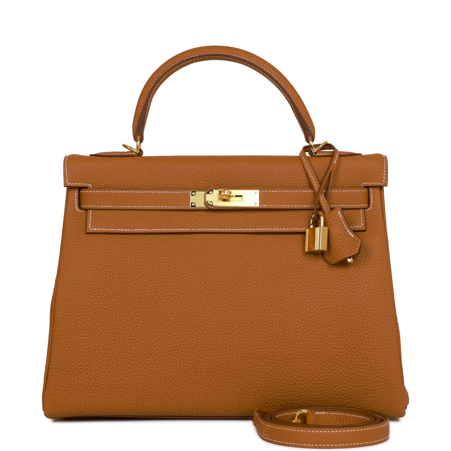 Hermes Kelly Retourne Togo Hardware Handbag Gold Travel Bag Hardware 2