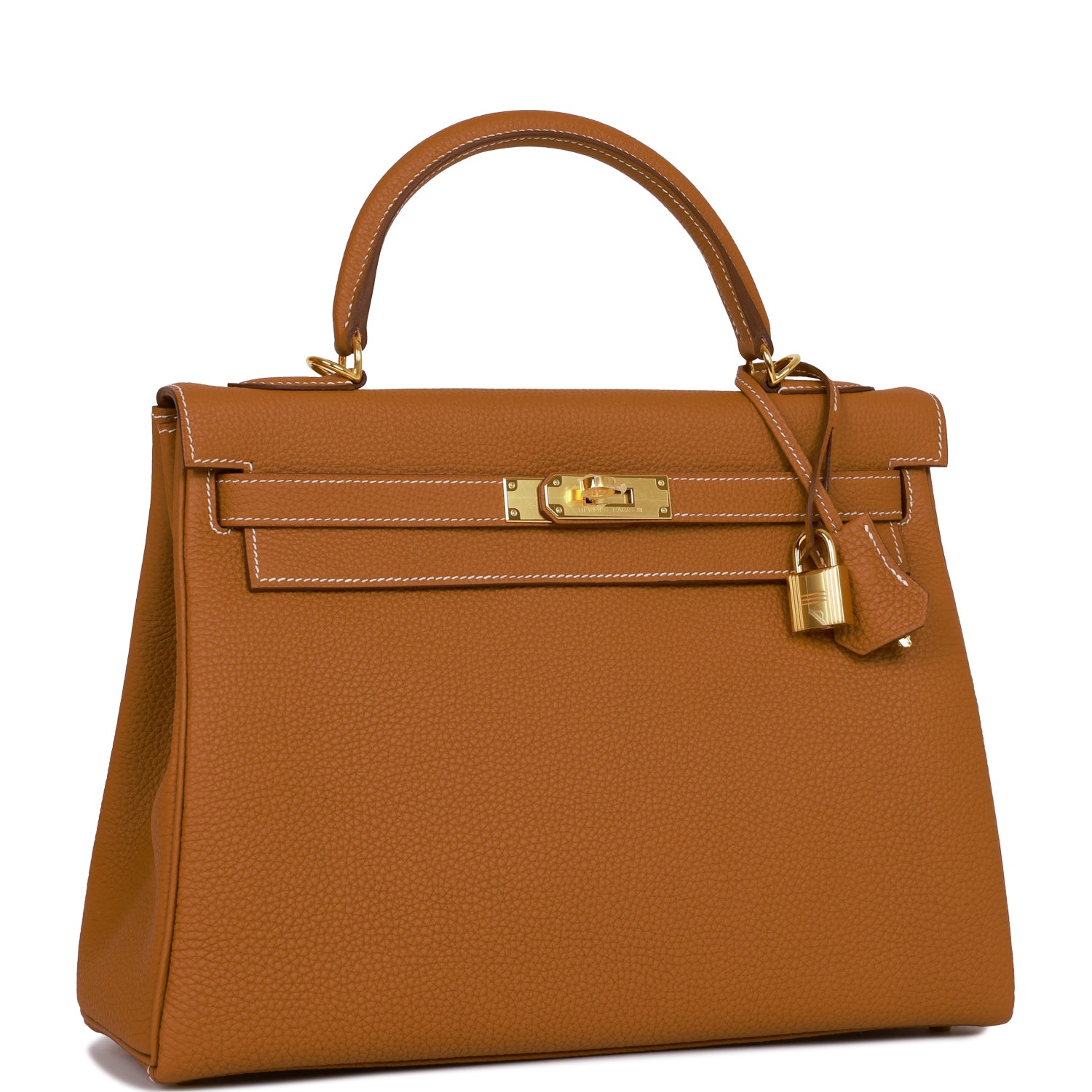 Hermes Kelly Retourne Togo Hardware Handbag Gold Travel Bag Hardware 2