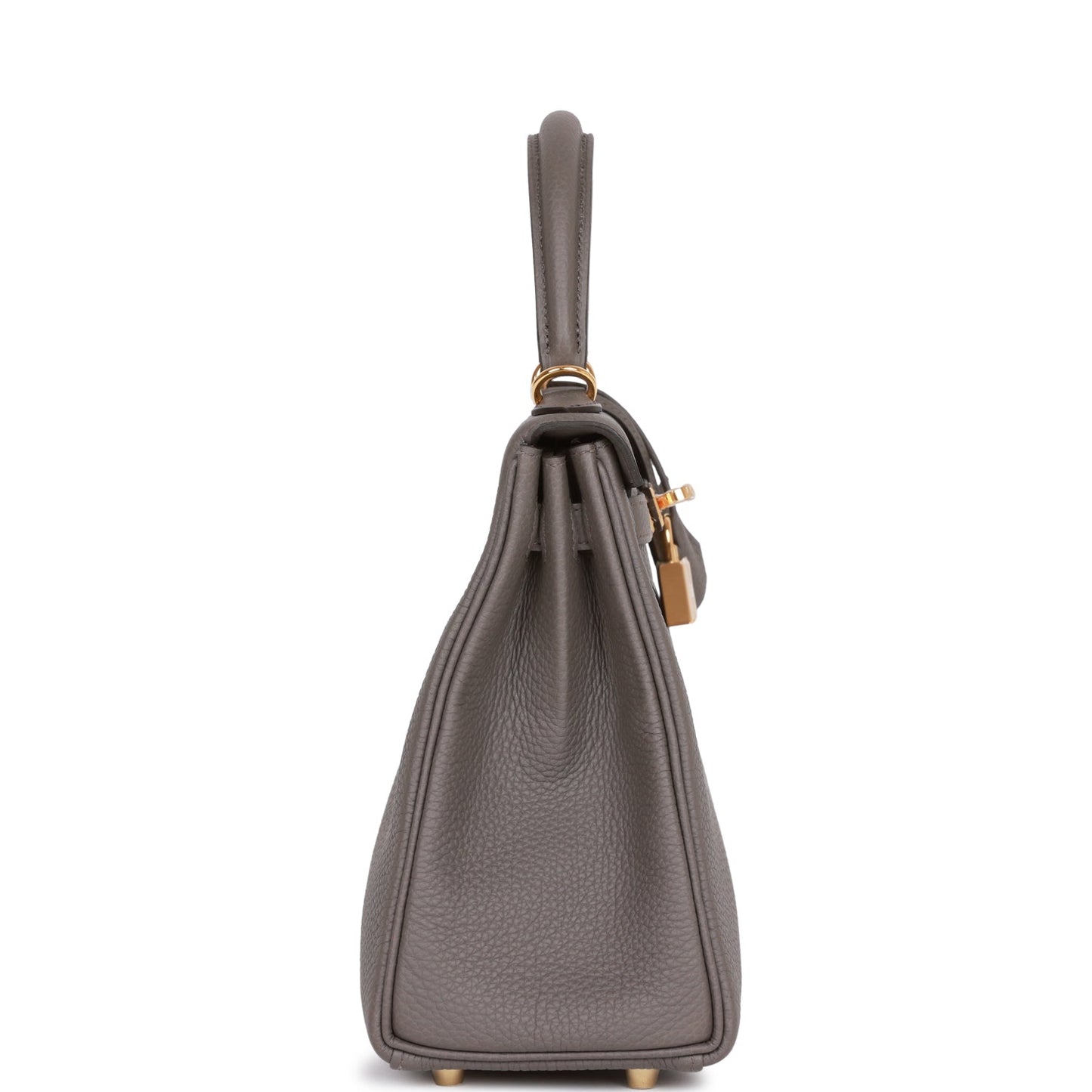 Hermes Kelly Retourne Etain Togo Hardware Handbag Gold Travel Bag Hardware 2
