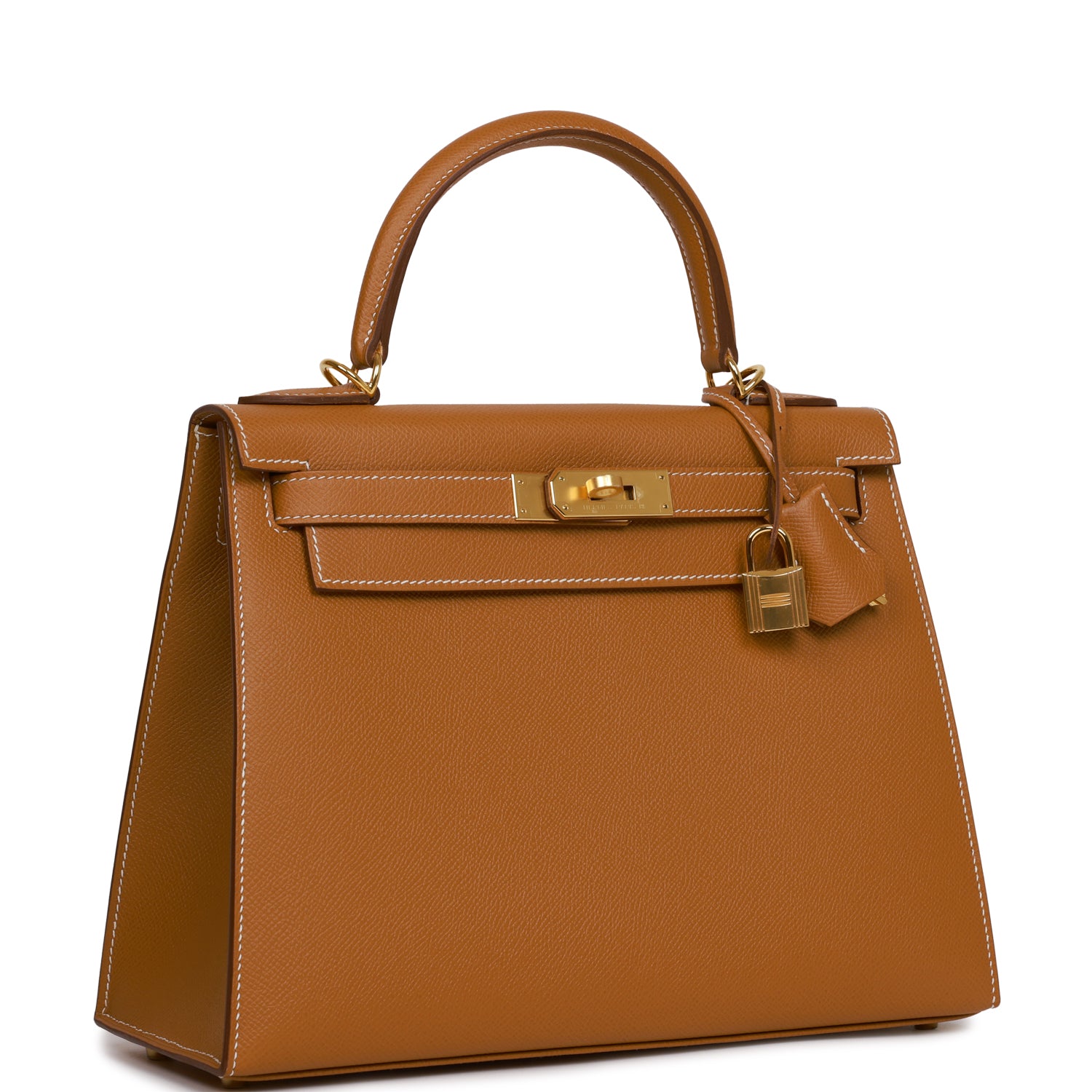 Hermes Kelly Sellier Epsom Hardware Handbag Gold Travel Bag Hardware 4