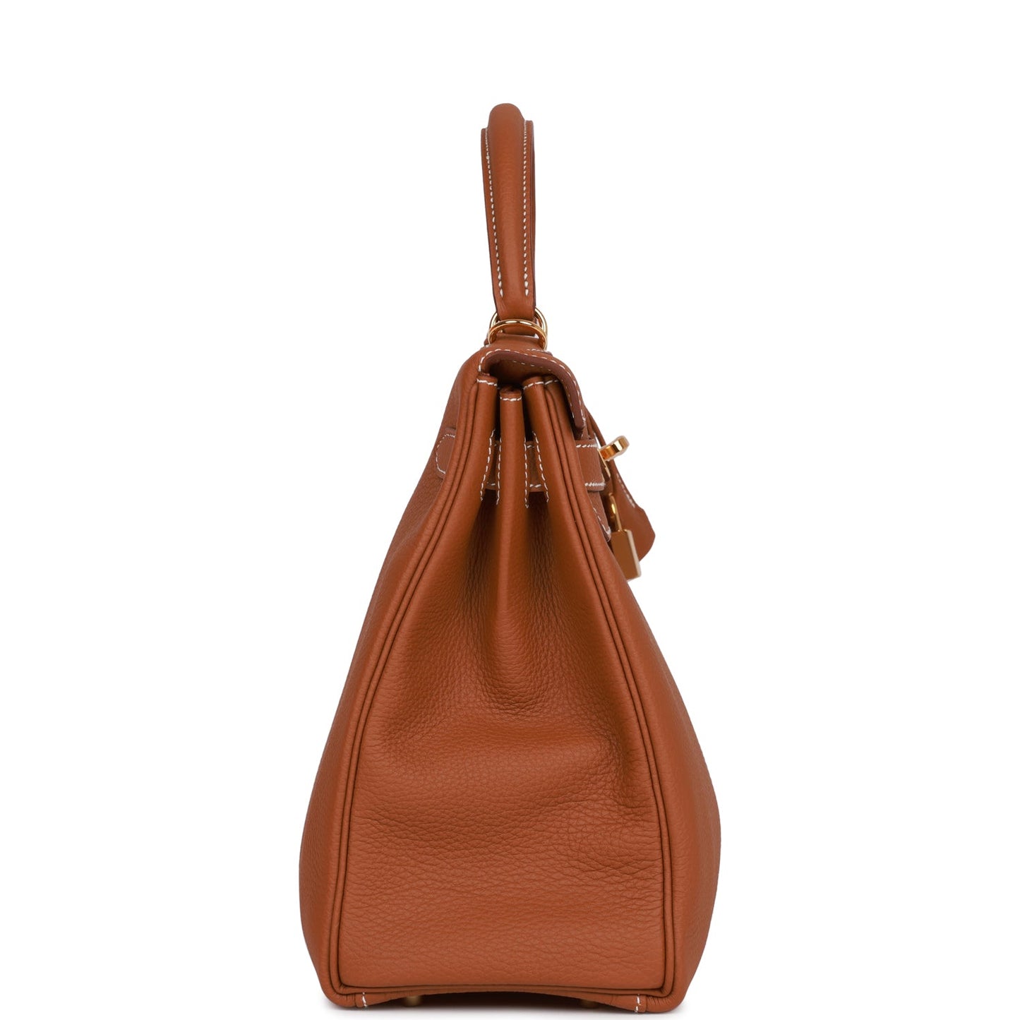 Hermes Kelly Retourne Togo Hardware Handbag Gold Travel Bag Hardware 3