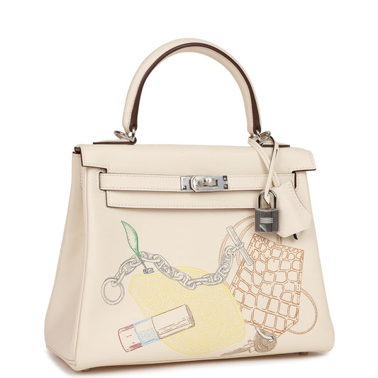 Hermes Luxury Kelly Retourne In & Out Nata Travel Bag