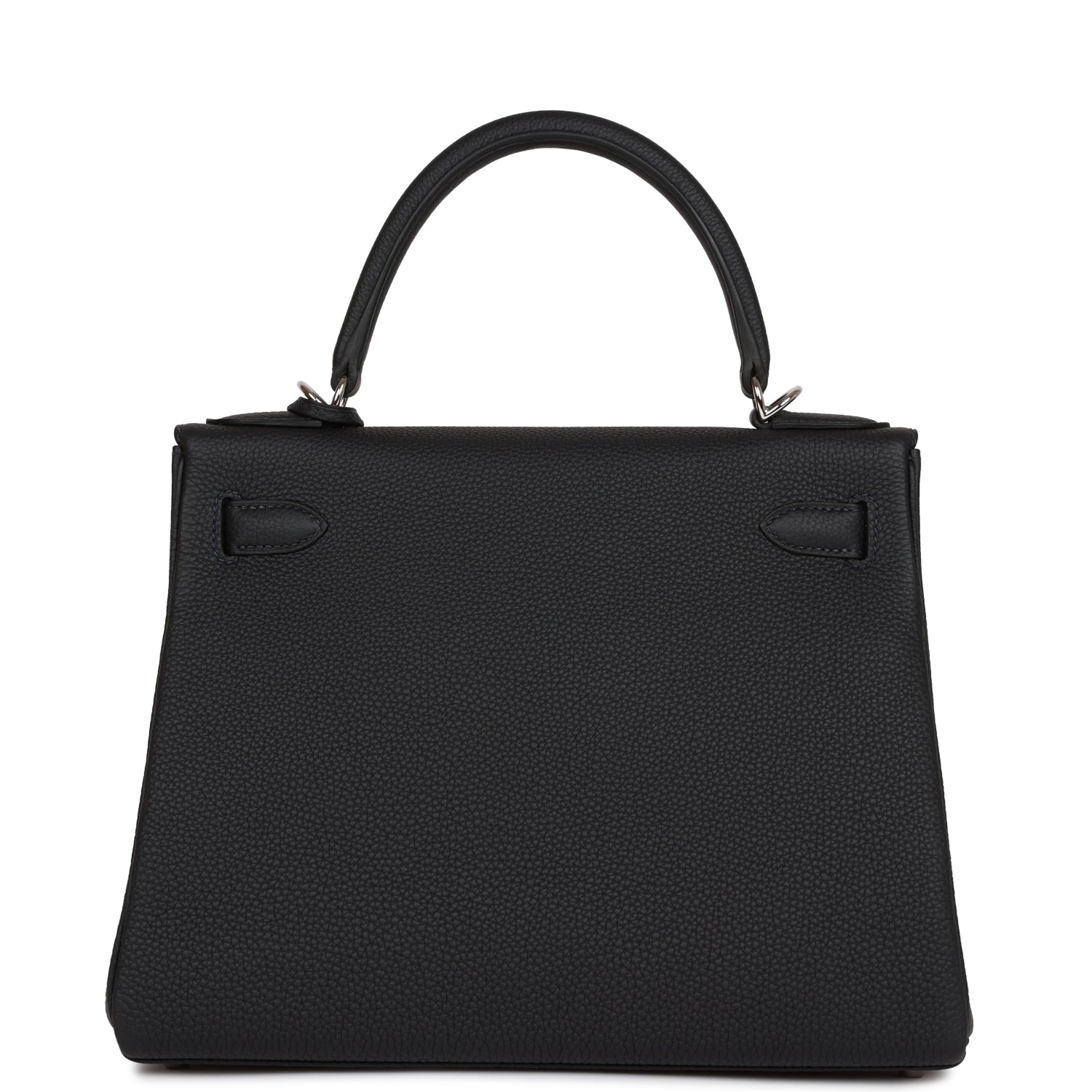 Hermes Kelly Retourne Caban Togo Palladium Hardware Shoulder Bag