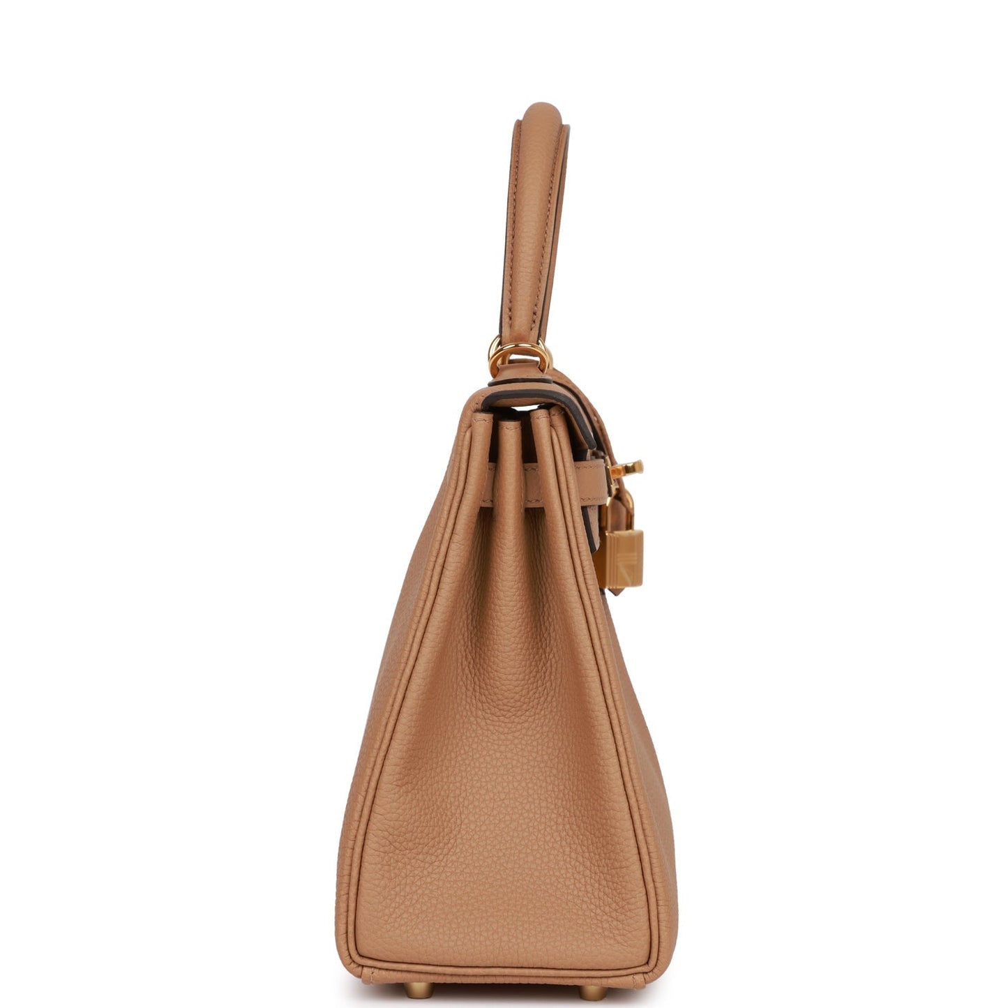 Hermes Kelly Retourne Chai Togo Hardware Handbag Gold Travel Bag