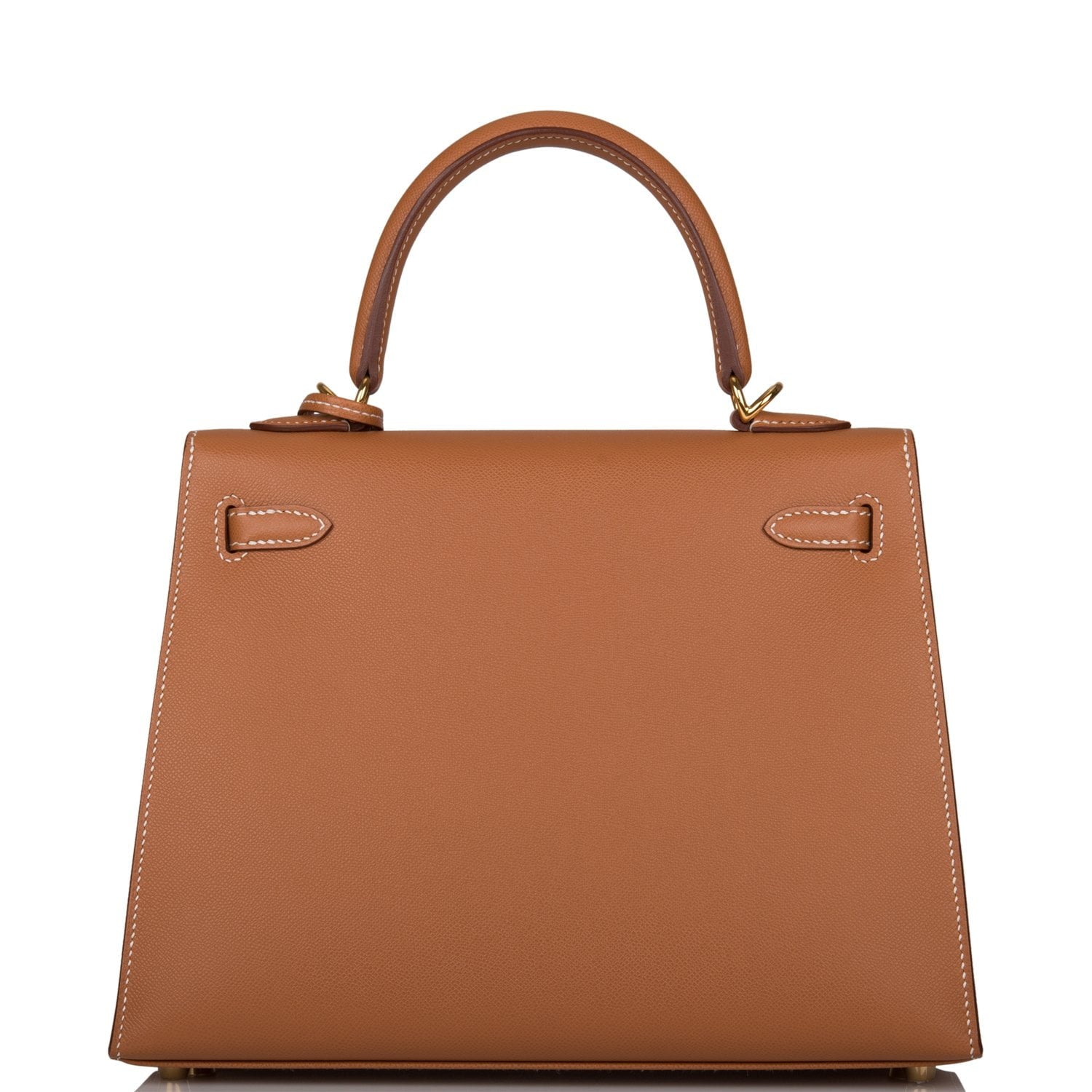 Hermes Kelly Sellier Epsom Hardware Handbag Gold Travel Bag 15